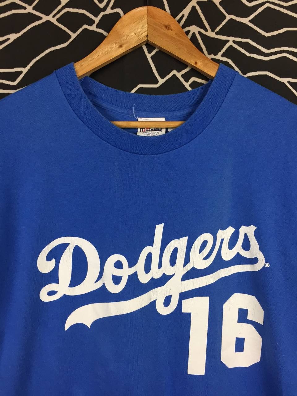 MLB Vtg 1995 Majestic Los Angeles Dodgers MLB Hideo Nomo Tee Size US M / EU 48-50 / 2 - 3 Thumbnail