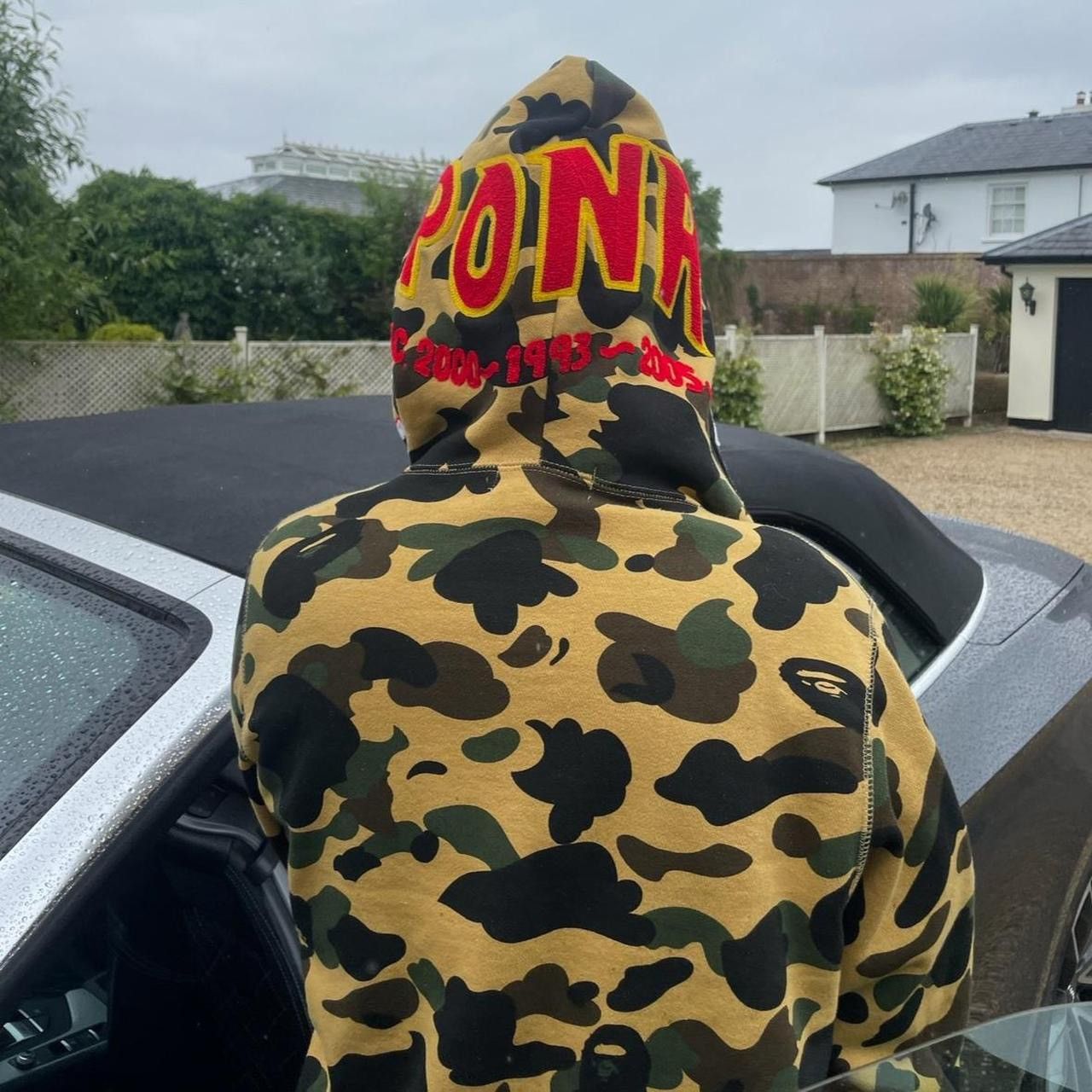Shark Full Zip Hoodie Yellow 1st Camo Shark BAPE 1ST CAMO MULTI 