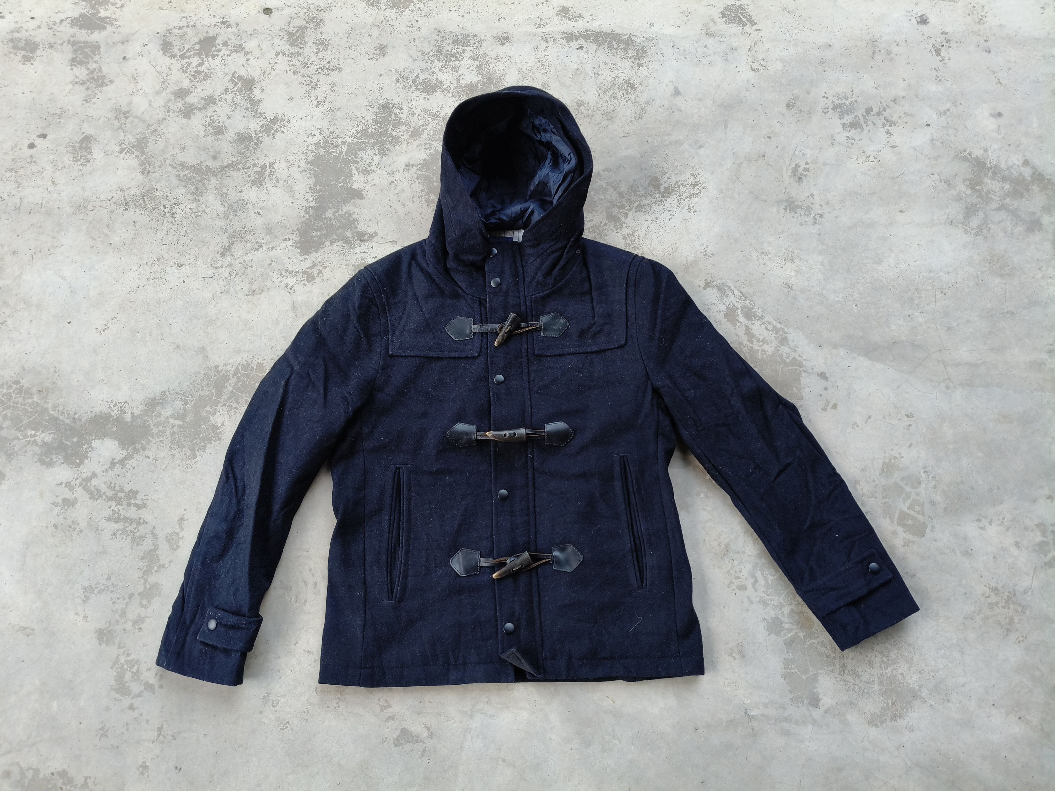 Japanese Brand Union Station Duffle Wool Jacket Size US S / EU 44-46 / 1 - 3 Thumbnail