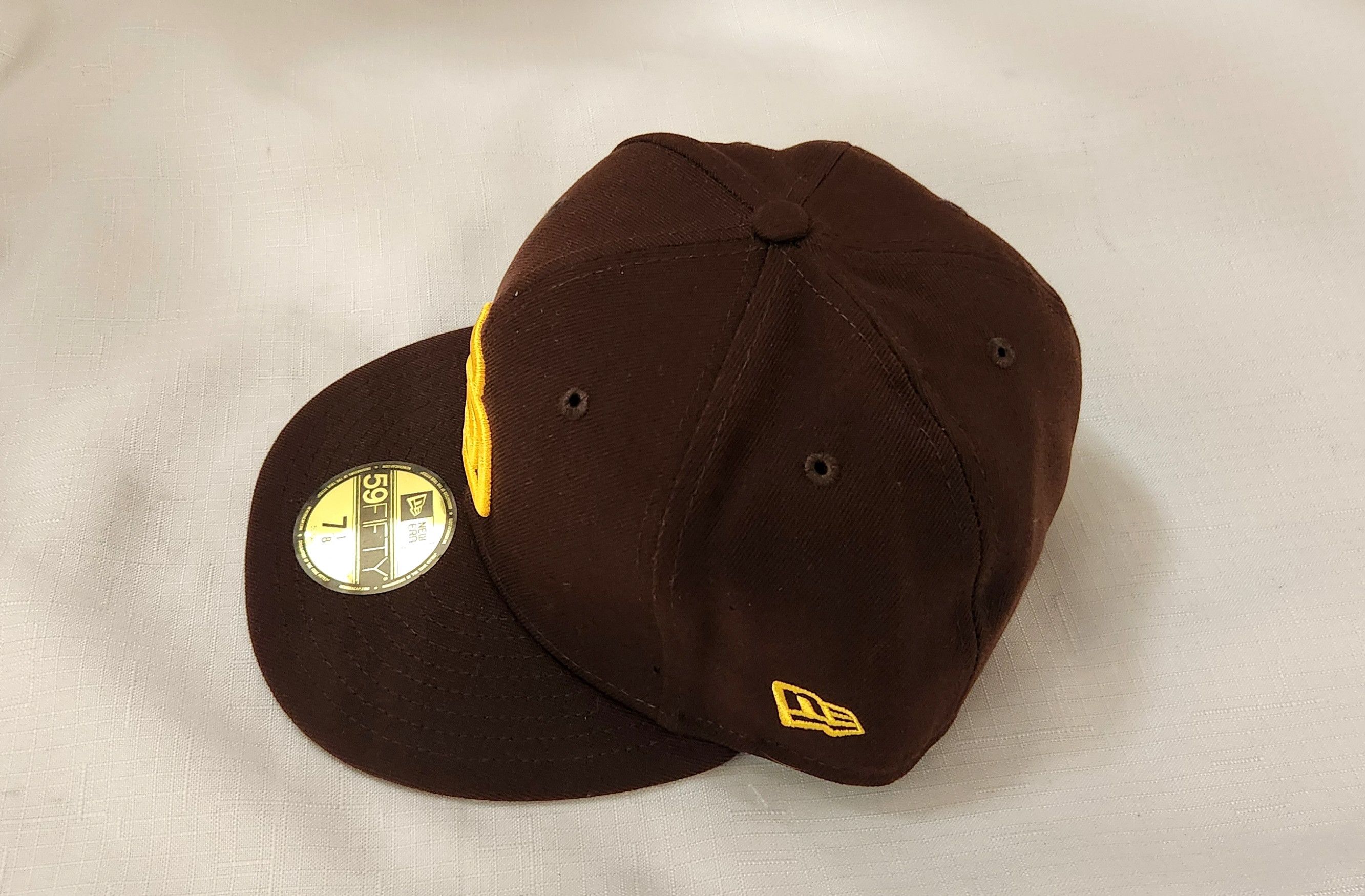 New Era New Era 59FIFTY San Diego Padres Classic Brown/Gold MLB Size ONE SIZE - 2 Thumbnail