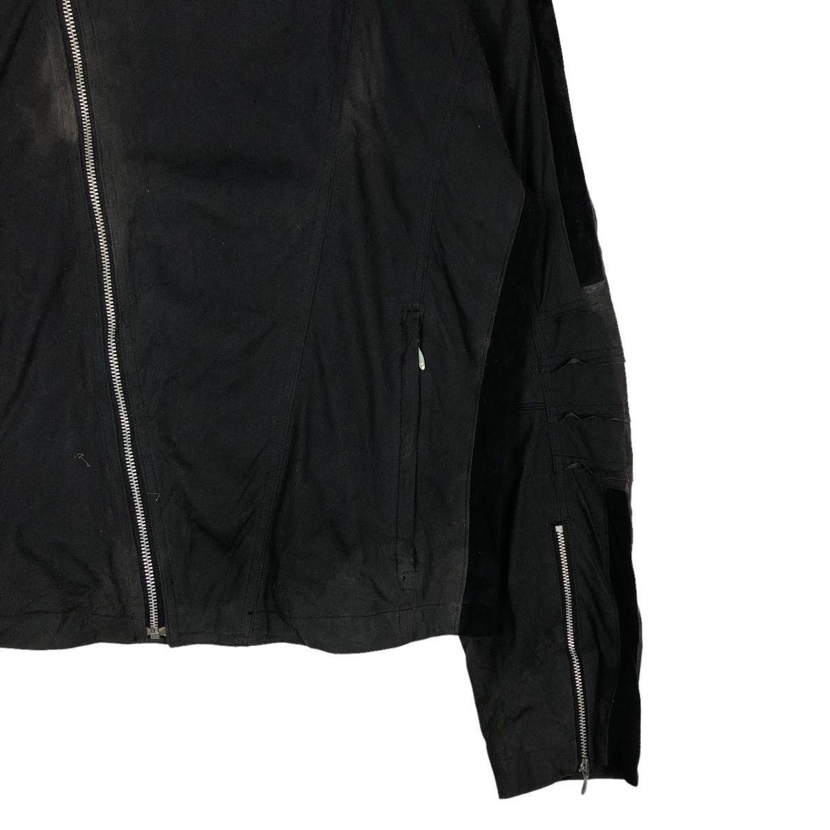 Japanese Brand 🔥VINTAGE CROPPED BIKER JACKET KOHSHIN SATOH JAPAN Size US M / EU 48-50 / 2 - 6 Thumbnail