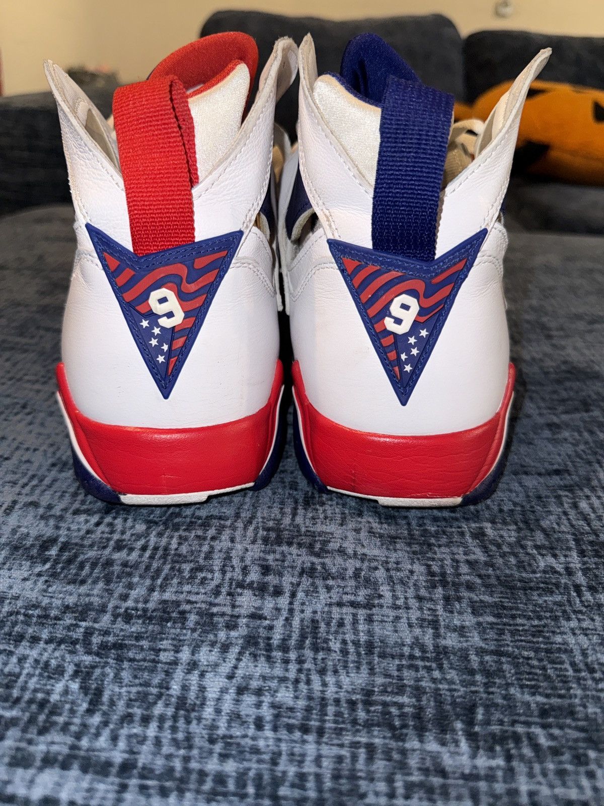 Jordan Brand 2016 Air Jordan 7 Retro Olympics Size US 12 / EU 45 - 3 Thumbnail