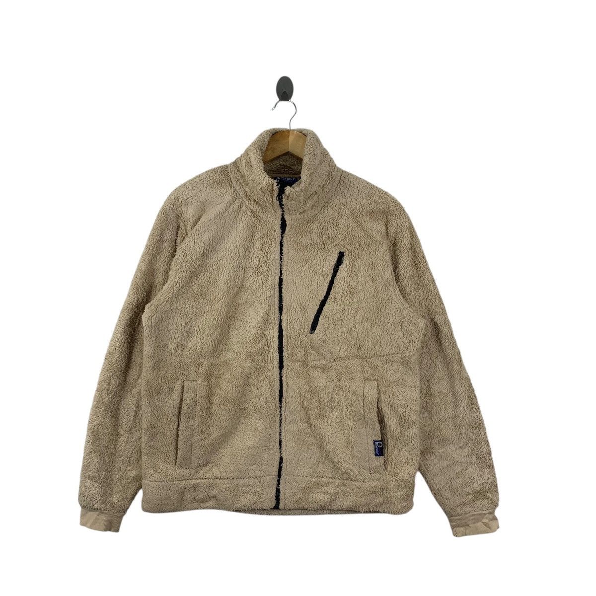 Penfield PENFIELD OUTDOOR Minimalist Design Fleece Beige Zipper Size L / US 10 / IT 46 - 3 Thumbnail