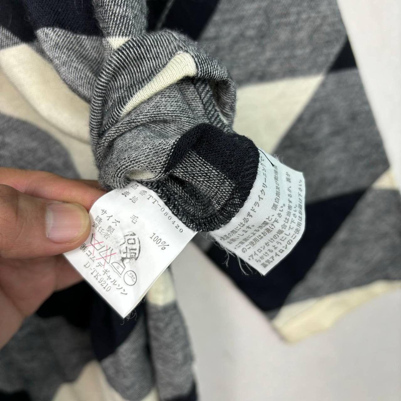Comme des Garcons tricot Comme Des Garcons Archive Argyle Wool Dress Japan Size L / US 10 / IT 46 - 7 Thumbnail