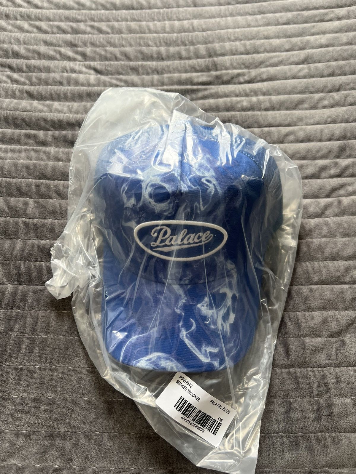 Palace Smoked Trucker Hat Blue