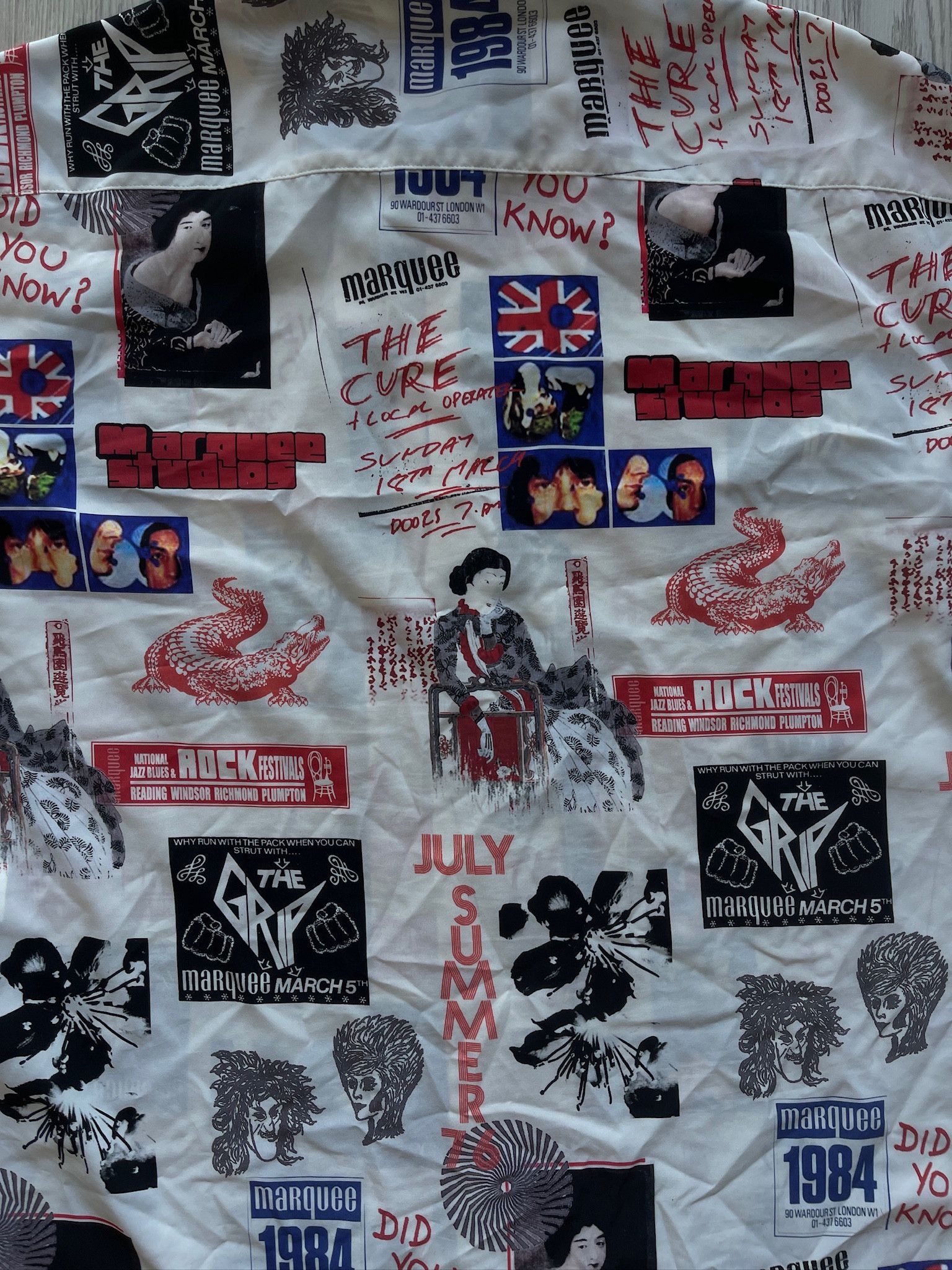 Yohji Yamamoto Yohji Yamamoto S'yte Band Shirt Size US L / EU 52-54 / 3 - 5 Thumbnail