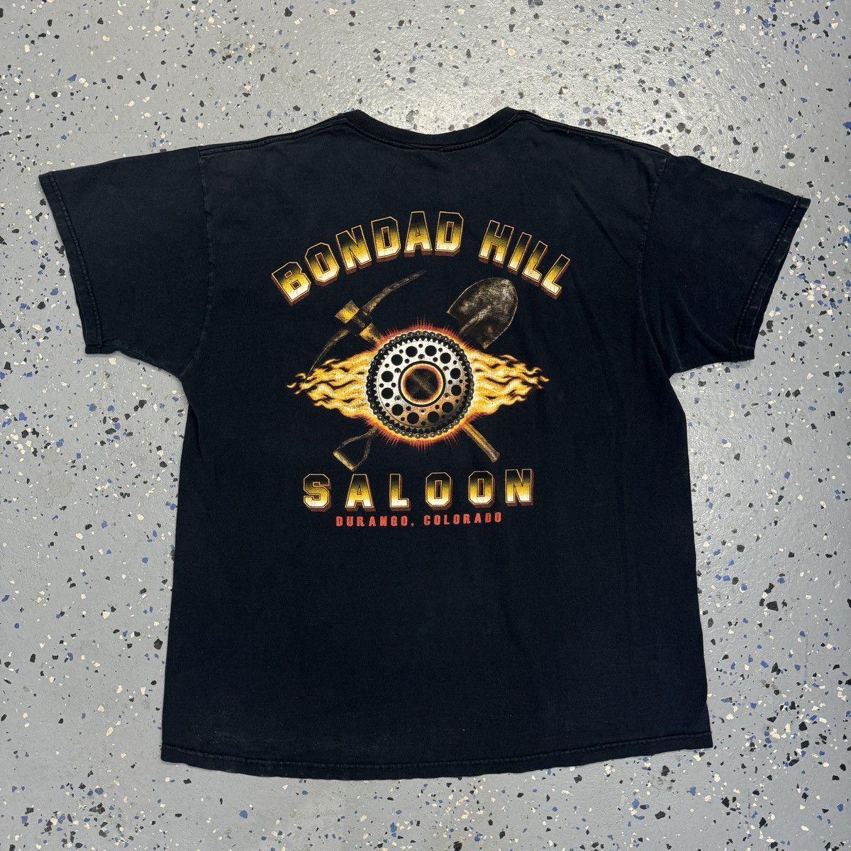Fruit Of The Loom Vintage Y2K Fruit Of The Loom Bondad Hill Saloon Shirt XL Size US XL / EU 56 / 4 - 1 Thumbnail