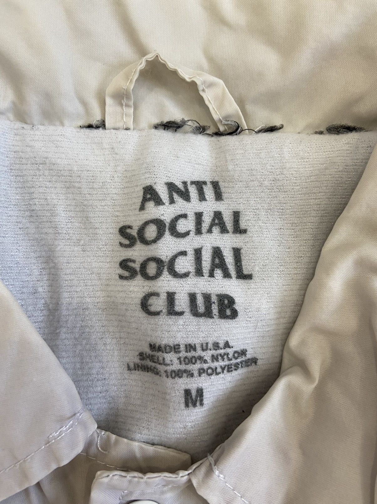 Anti Social Social Club Anti Social Social Club coach jacket windbreaker Size US M / EU 48-50 / 2 - 3 Thumbnail