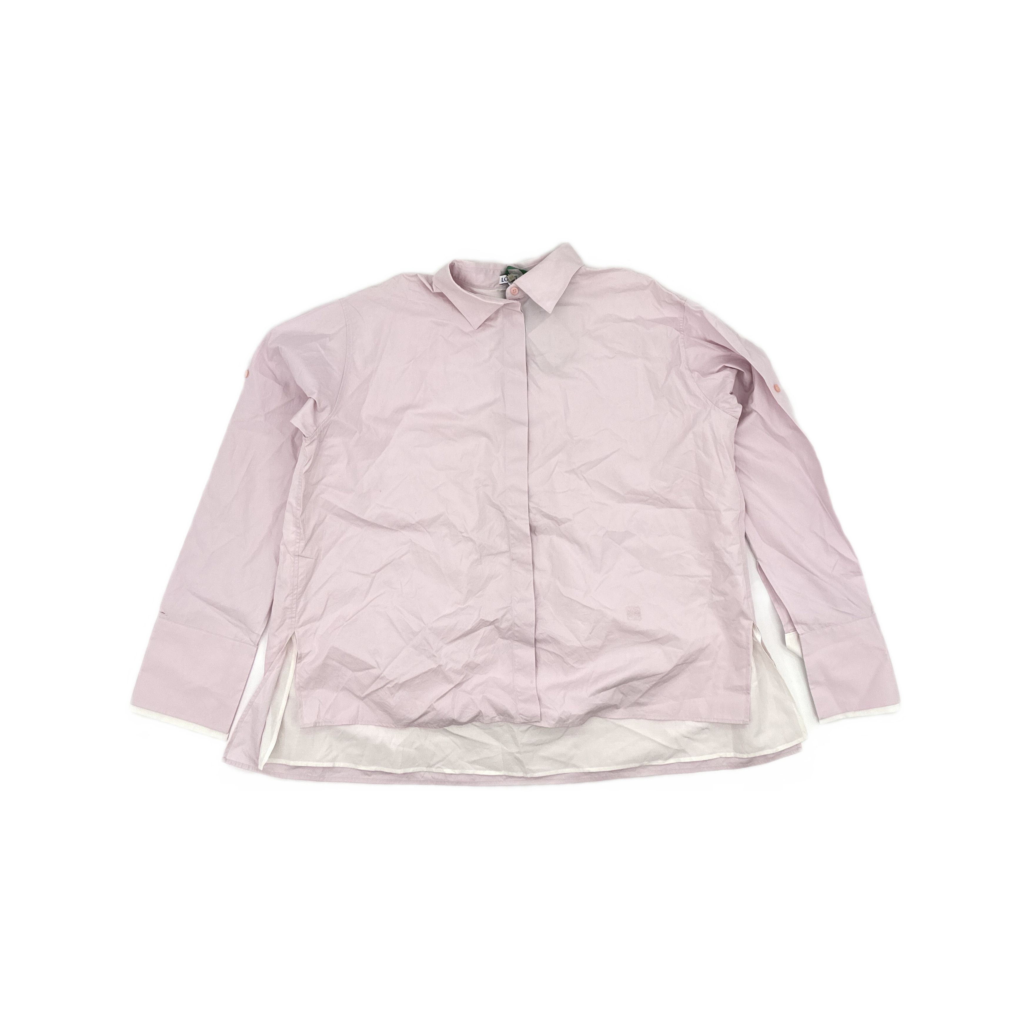 Loewe Loewe Pink Cotton Blend Button Up Shirt Size 40 Size S / US 4 / IT 40 - 1 Thumbnail