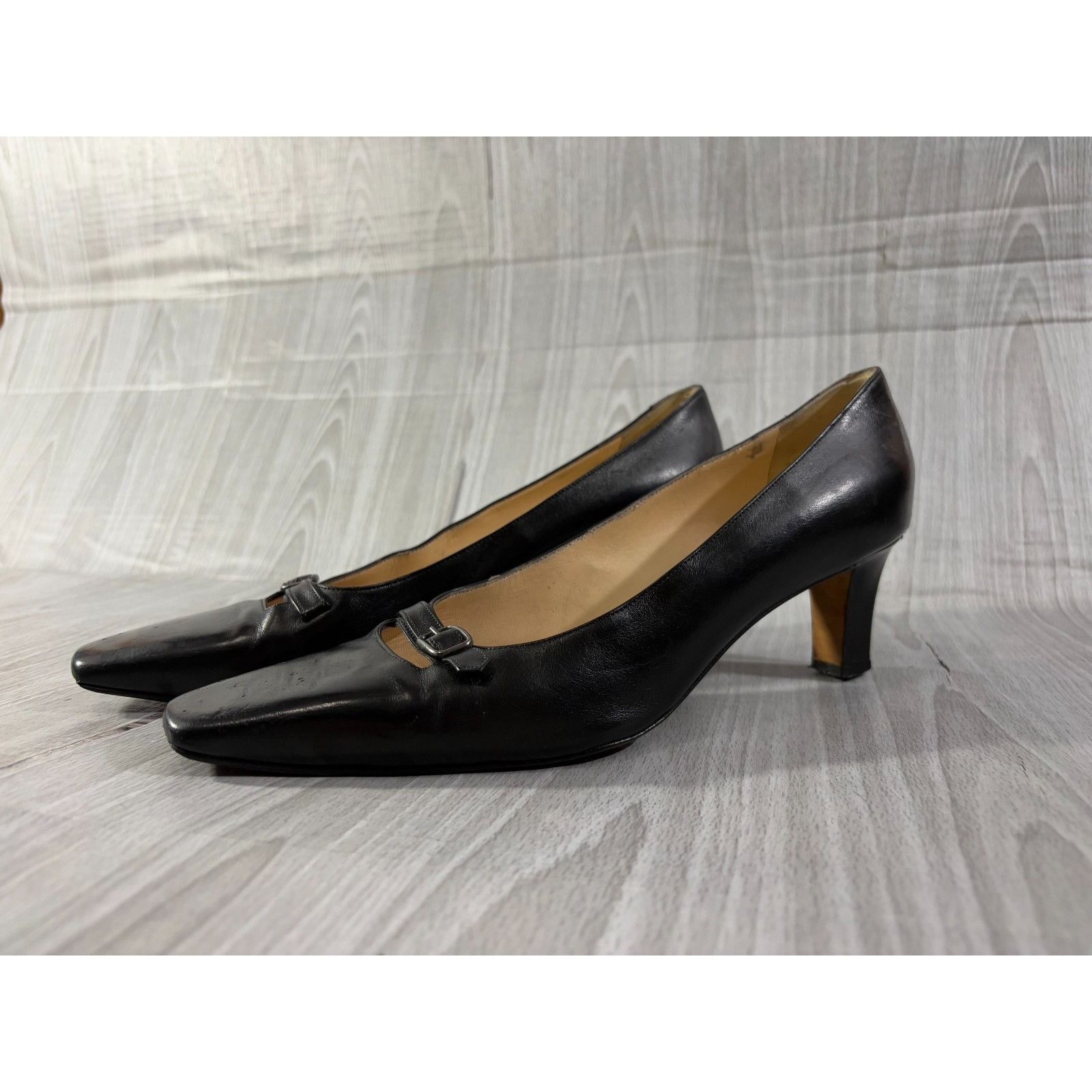 Manolo Blahnik MANOLO BLAHNIK Patent Leather Heels Pumps size 40.5 EU 10.5 Size US 10.5 / IT 40.5 - 2 Thumbnail