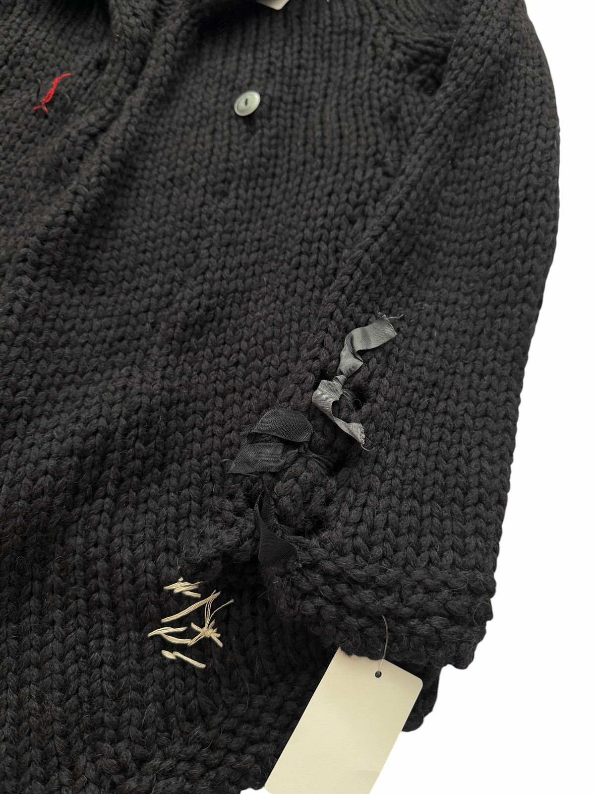 Greg Lauren 2012 OG “The Chunky Loner” Knitter Jacket (Cashmere Alpaca) Size US XS / EU 42 / 0 - 4 Thumbnail