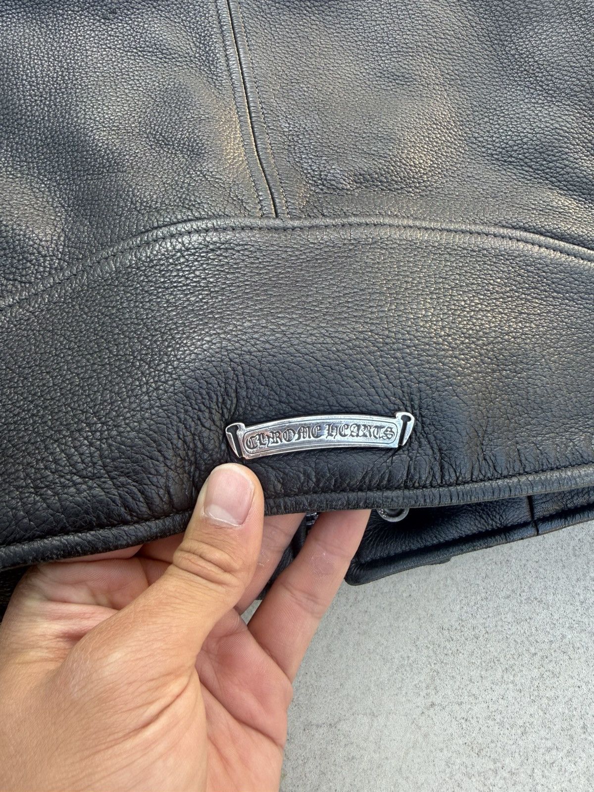 Chrome Hearts Chrome hearts leather policeman jacket size M Size US M / EU 48-50 / 2 - 18 Thumbnail