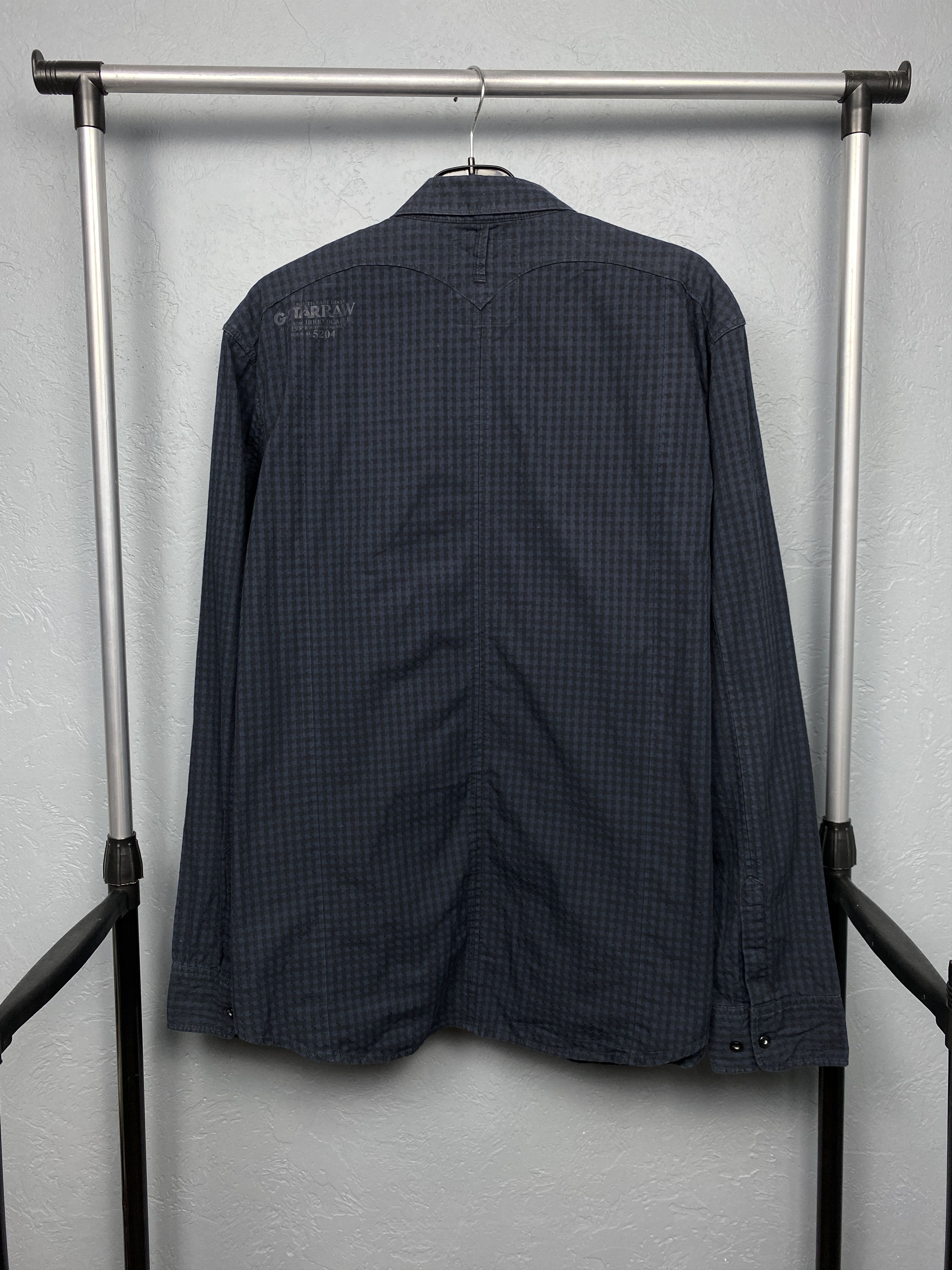 G-Star G Star Raw Vintage Mens Cavalry Check Shirt Size US XXL / EU 58 / 5 - 7 Thumbnail