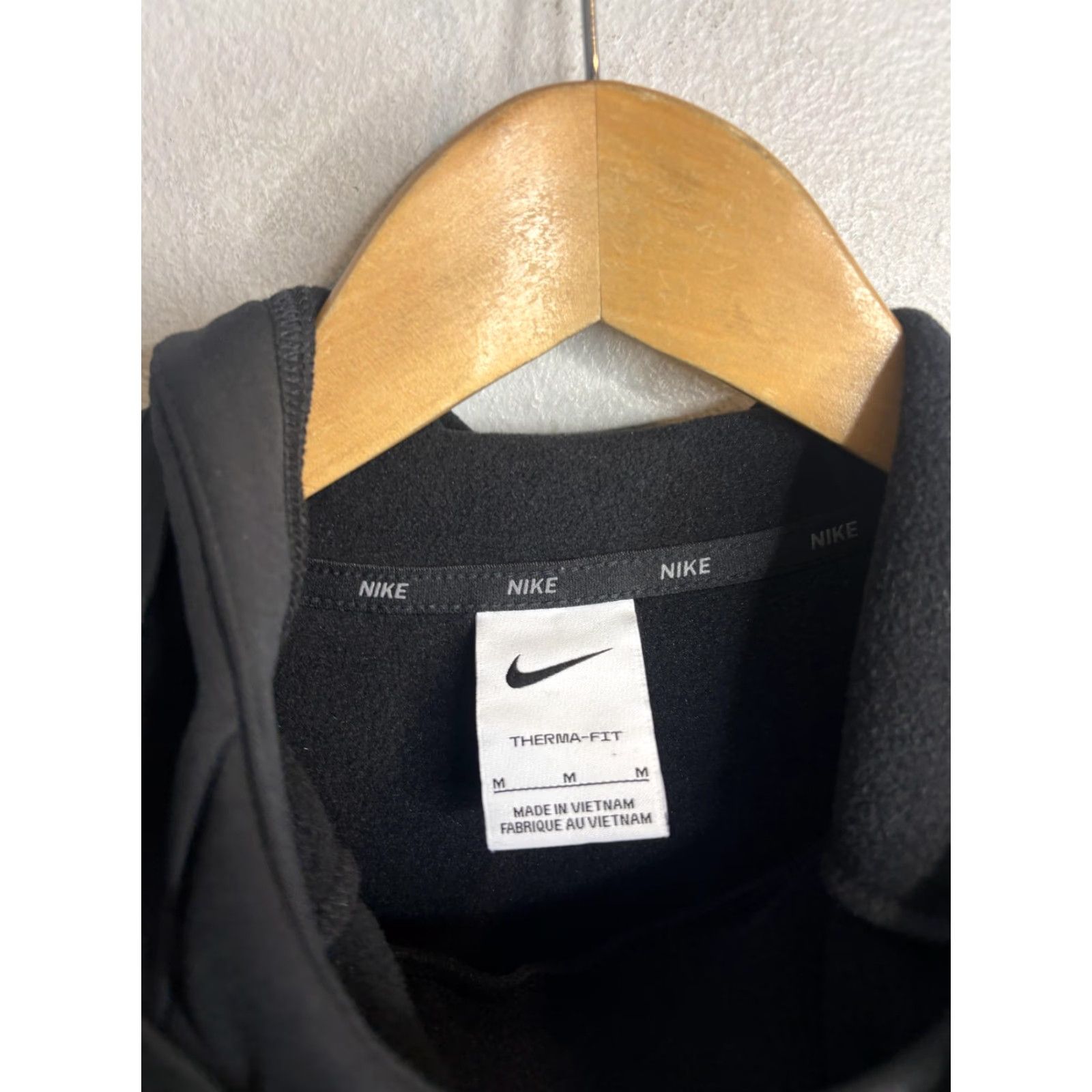 Nike Nike Therma-FIT Hoodie Mens M Black Pullover Swoosh Sweatshirt CU6238-010 Size US M / EU 48-50 / 2 - 3 Thumbnail