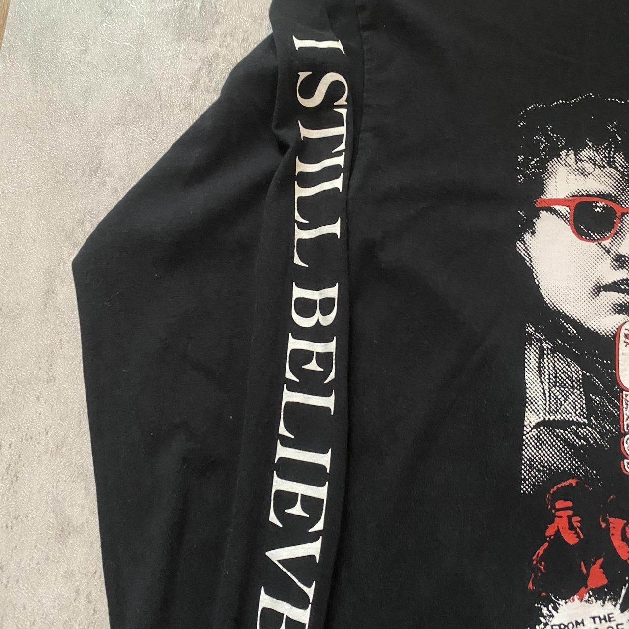 Gildan Black long sleeve "I Still Believe" shirt #goth Death Size US L / EU 52-54 / 3 - 5 Thumbnail