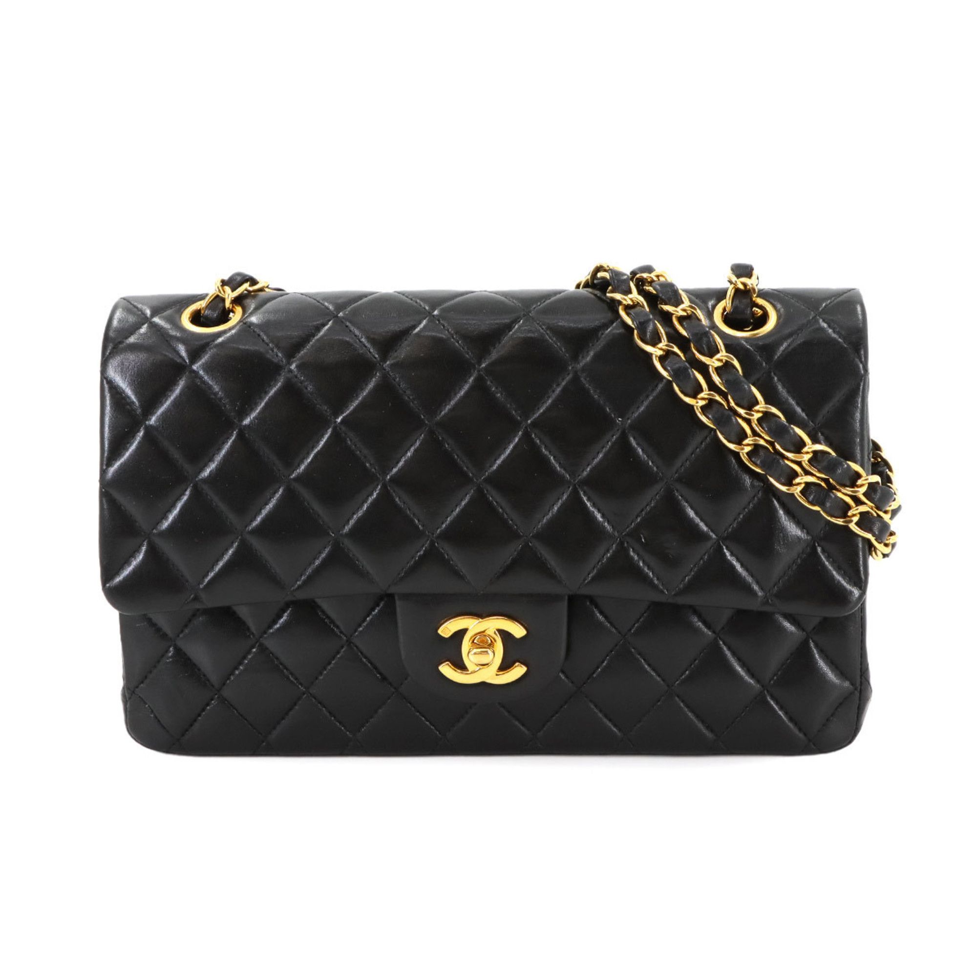 Chanel Chanel Flap Bag Cuir Noir shoulder Size ONE SIZE - 1 Thumbnail