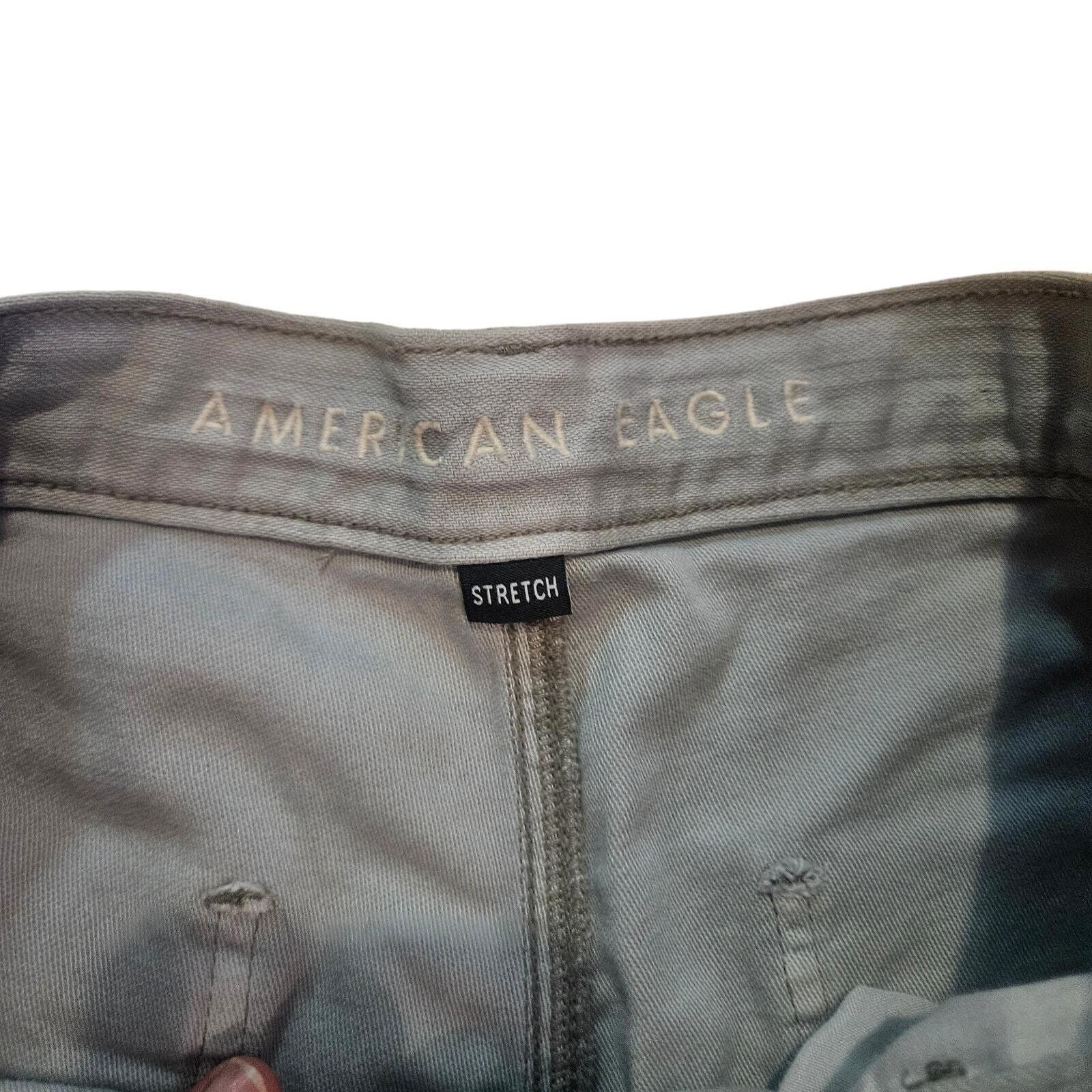 American Eagle Outfitters American Eagle Carpenter Pants Stretch Straight Leg Size 8 Size 30" / US 8 / IT 44 - 5 Thumbnail