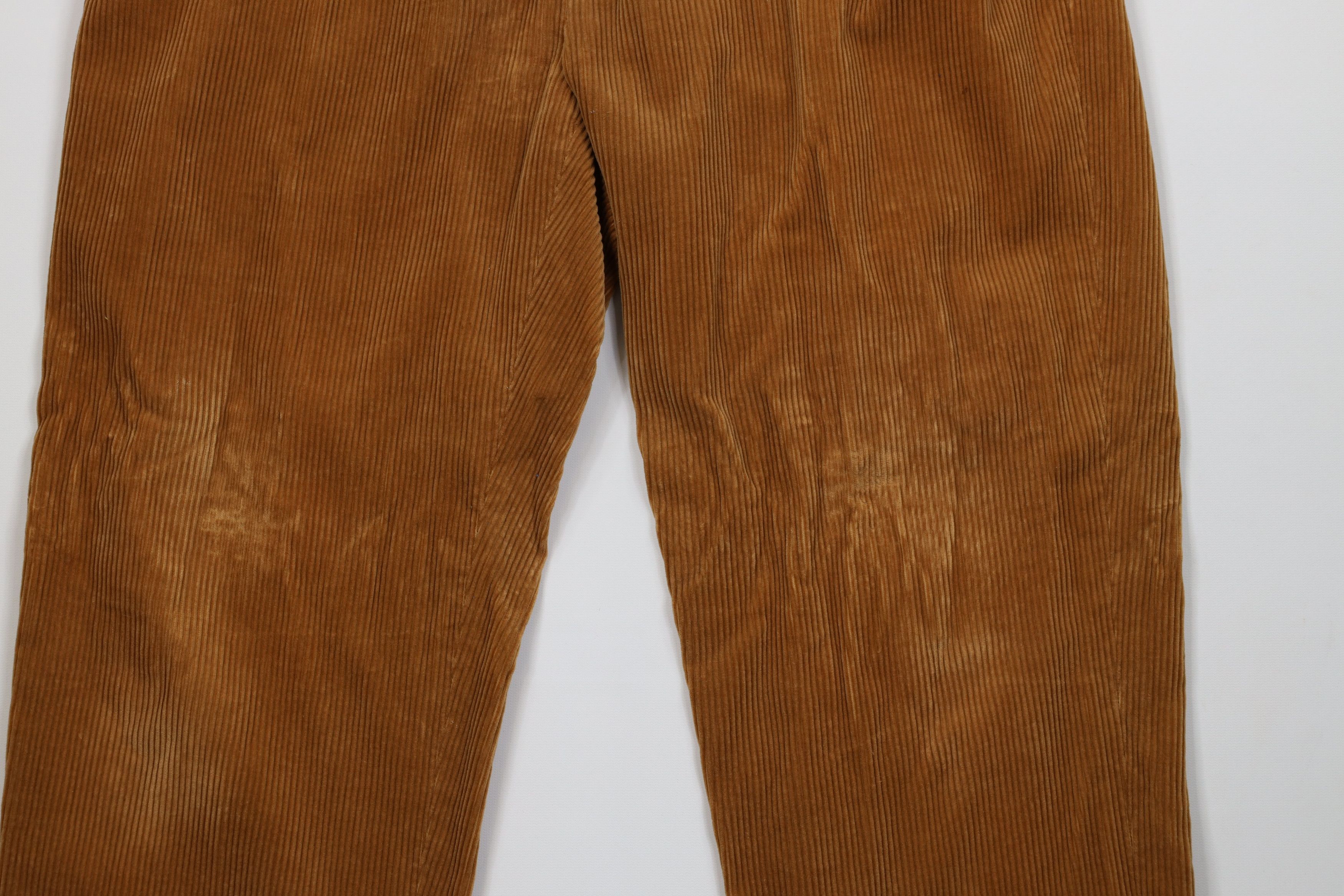 Ralph Lauren Vintage 90s Ralph Lauren Heavy Wide Leg Corduroy Pants Size US 34 / EU 50 - 3 Thumbnail