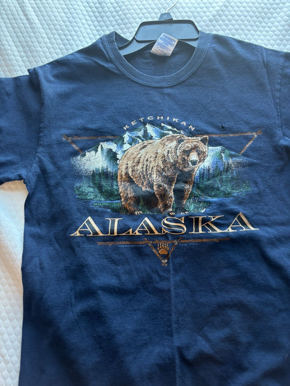 Gildan × Vintage Vintage gildan Alaska graphic tee Size US M / EU 48-50 / 2 - 1 Thumbnail