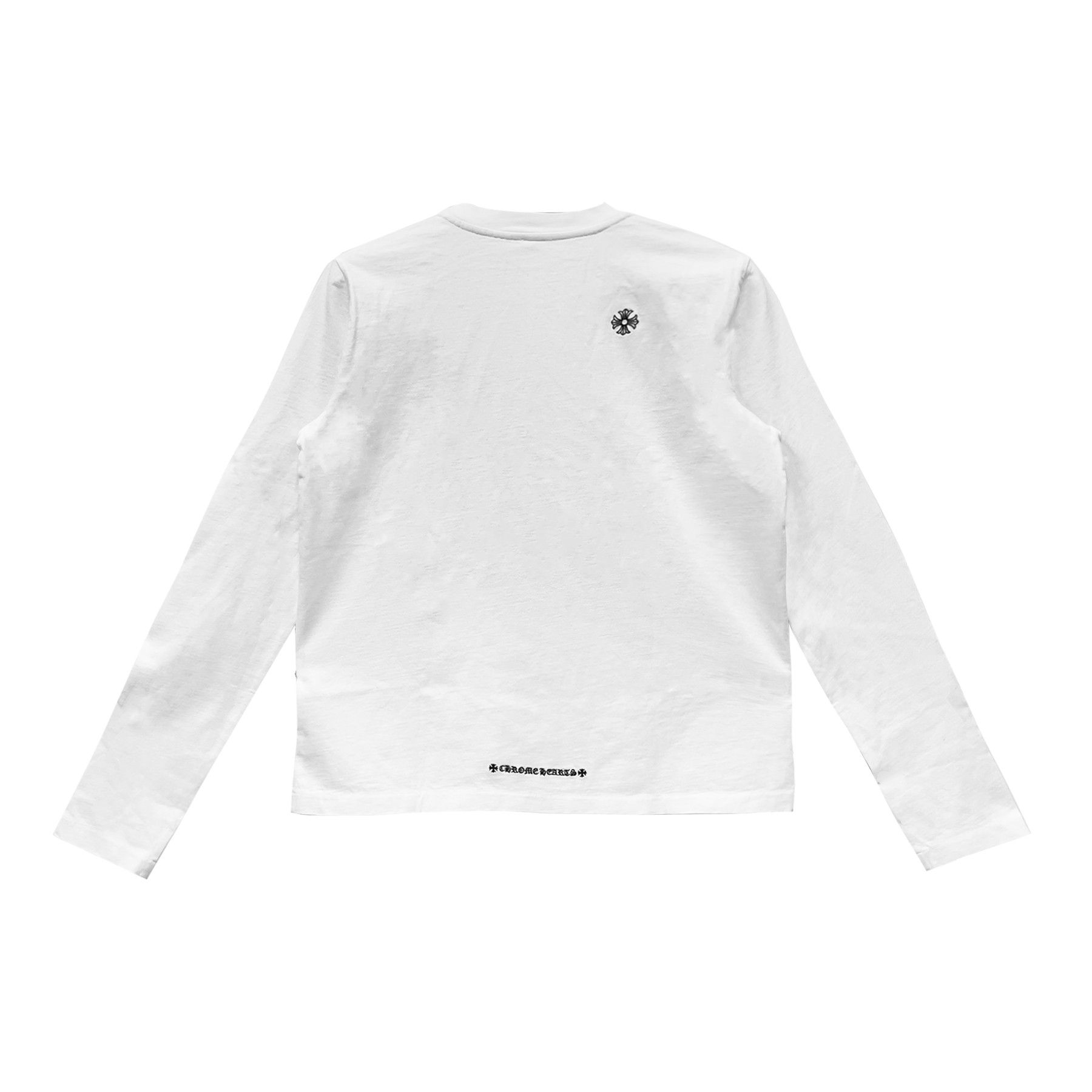 Chrome Hearts Chrome Hearts Embroidered Dagger White Long Sleeve T-Shirt Size US L / EU 52-54 / 3 - 2 Thumbnail