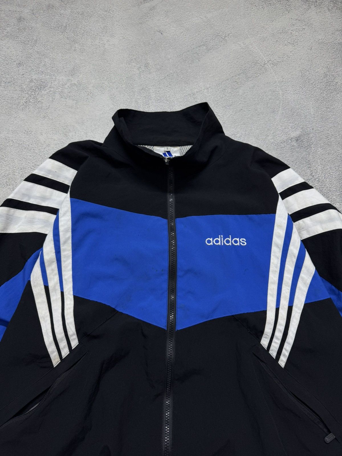 Adidas Vintage Y2k Adidas Nylon Logo Jacket 90’s Size US S / EU 44-46 / 1 - 4 Thumbnail
