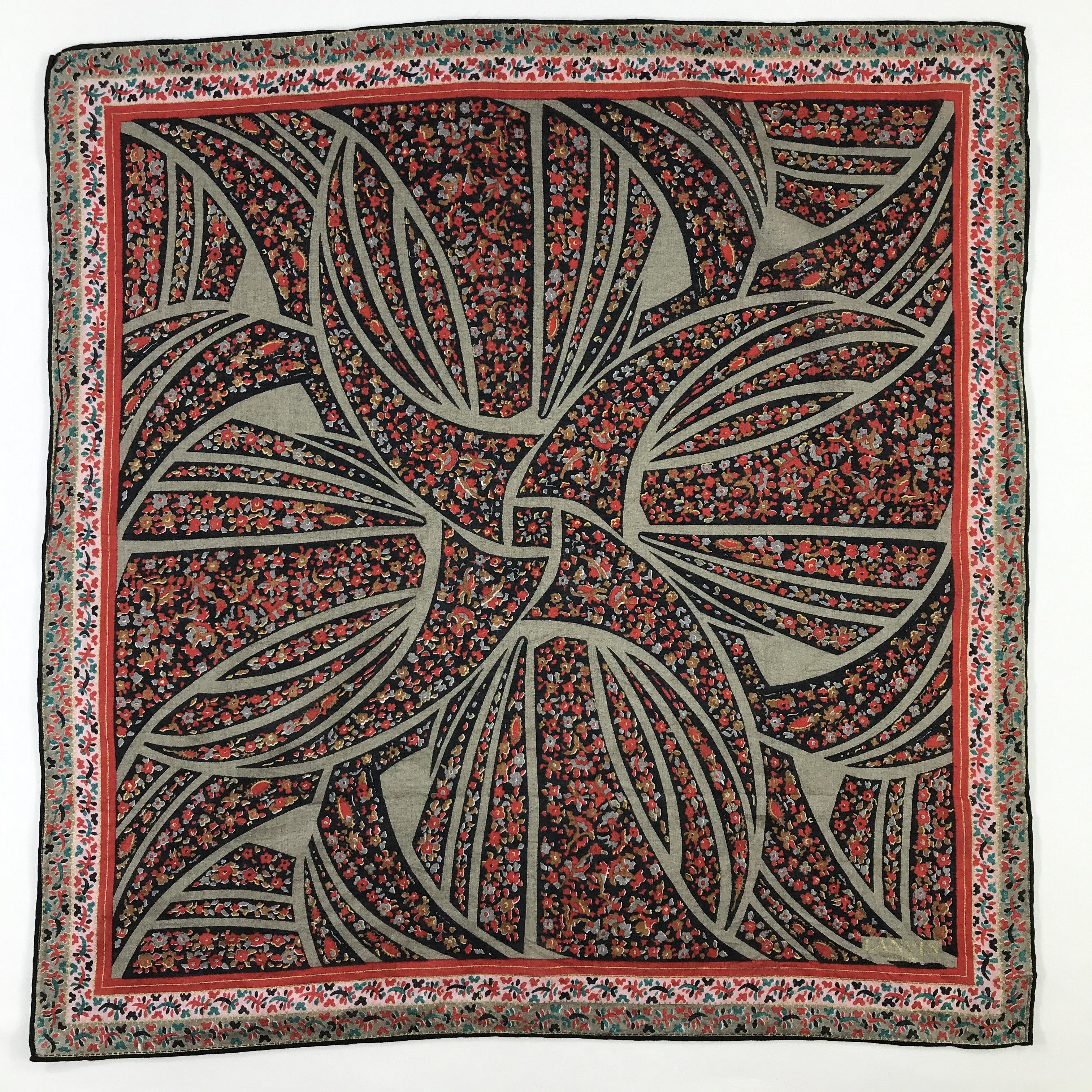 Lanvin × Vintage Lanvin Bandana/ Handkerchief / Neckerchief Size ONE SIZE - 3 Thumbnail