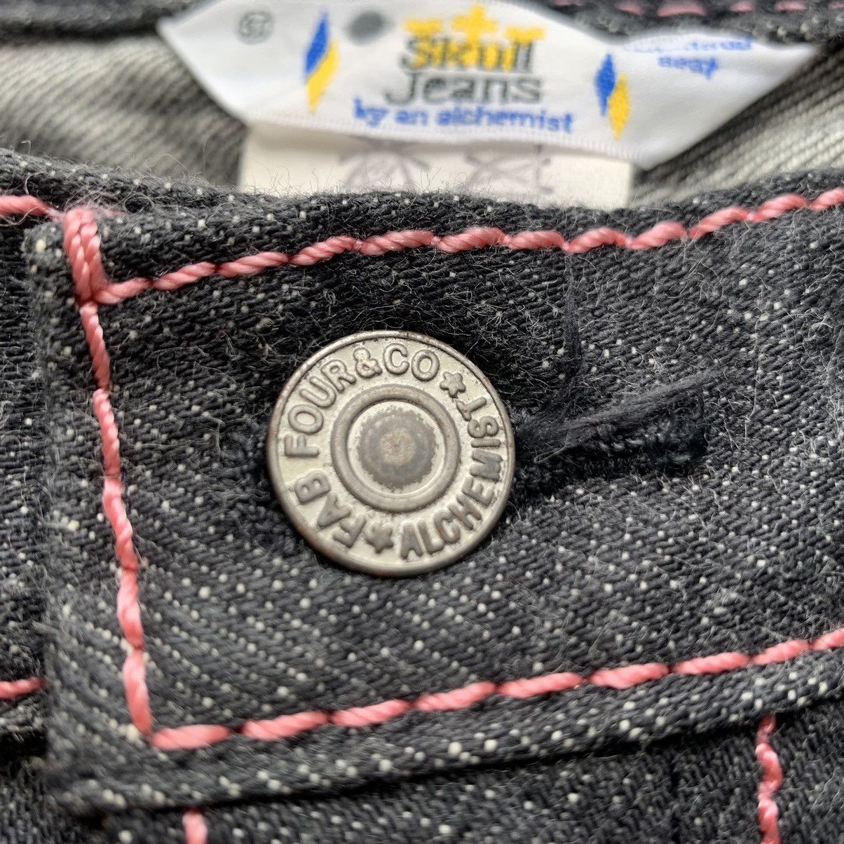 Japanese Brand Skull Jeans Bootcut Flare Jeans Size 34x34 Size 34" / US 12 / IT 48 - 11 Thumbnail