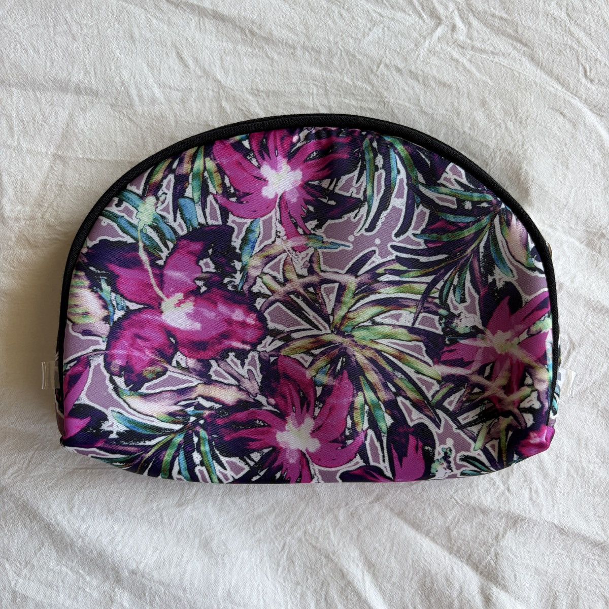 Nicole Miller Nicole miller purple floral makeup pouch Size ONE SIZE - 2 Thumbnail