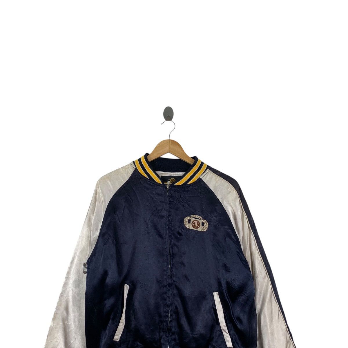 Vintage Vintage ALL AMERICANS AIRBORNE Military Sukajan Bomber Size US M / EU 48-50 / 2 - 2 Thumbnail