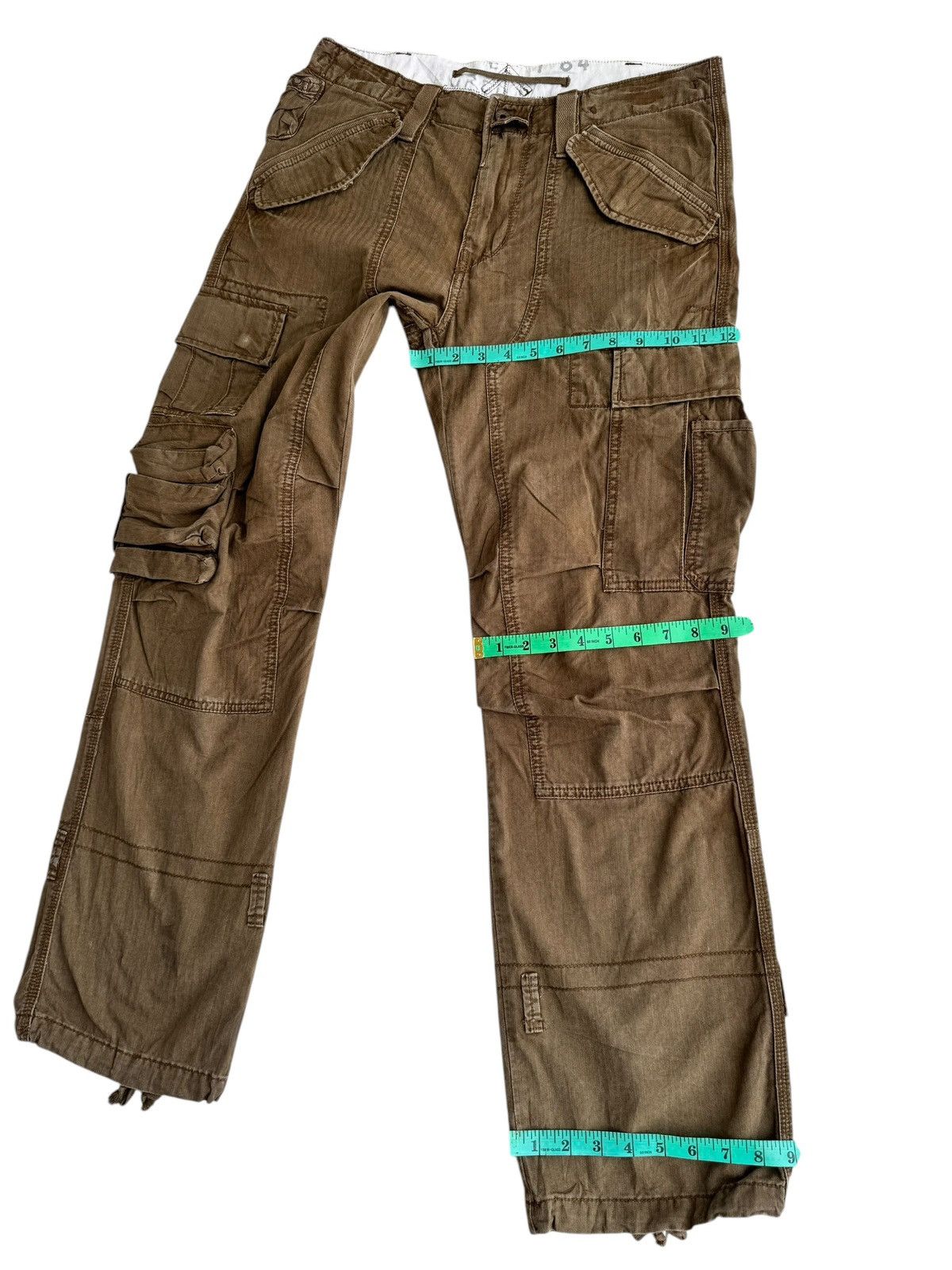 Polo Ralph Lauren Vintage Polo Ralph Lauren Multiple Pocket Cargo Pants Size US 34 / EU 50 - 15 Thumbnail