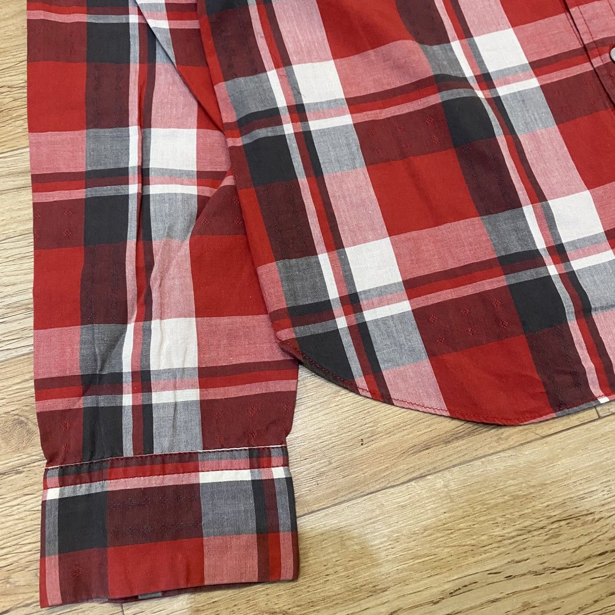 CABANE de ZUCCa 2000s Zucca By Issey Miyake Plaid Button Up Shirt Size US M / EU 48-50 / 2 - 6 Thumbnail
