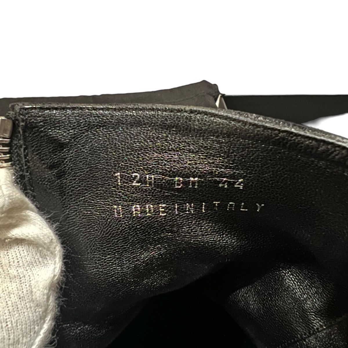 Dior × Kris Van Assche Dior Homme KVA 12AW calf skin side zip boots Size US 11 / EU 44 - 8 Thumbnail