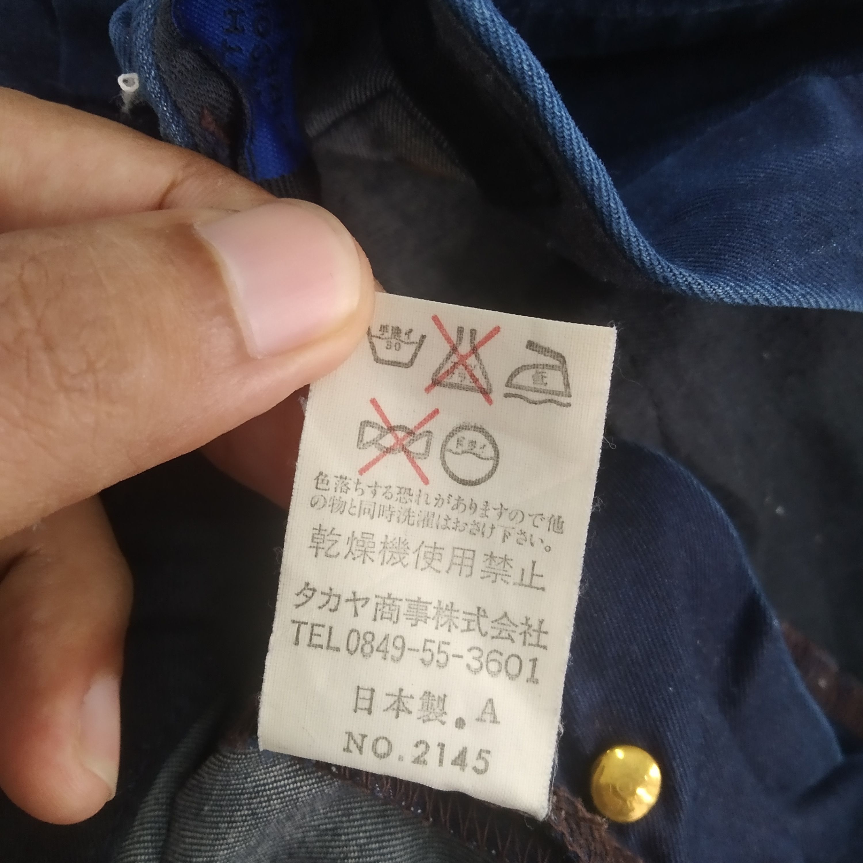 Japanese Brand Vintage Marithe Francois Girbaud Indigo Blue Japan Denim Size US 27 - 11 Thumbnail