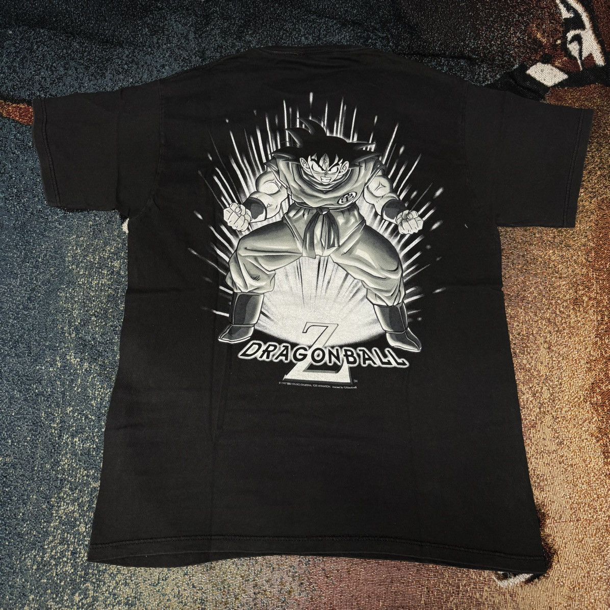 Anime × Japanese Brand × Vintage VINTAGE DRAGON BALL Z GOKU TEE BLACK Size US L / EU 52-54 / 3 - 1 Thumbnail