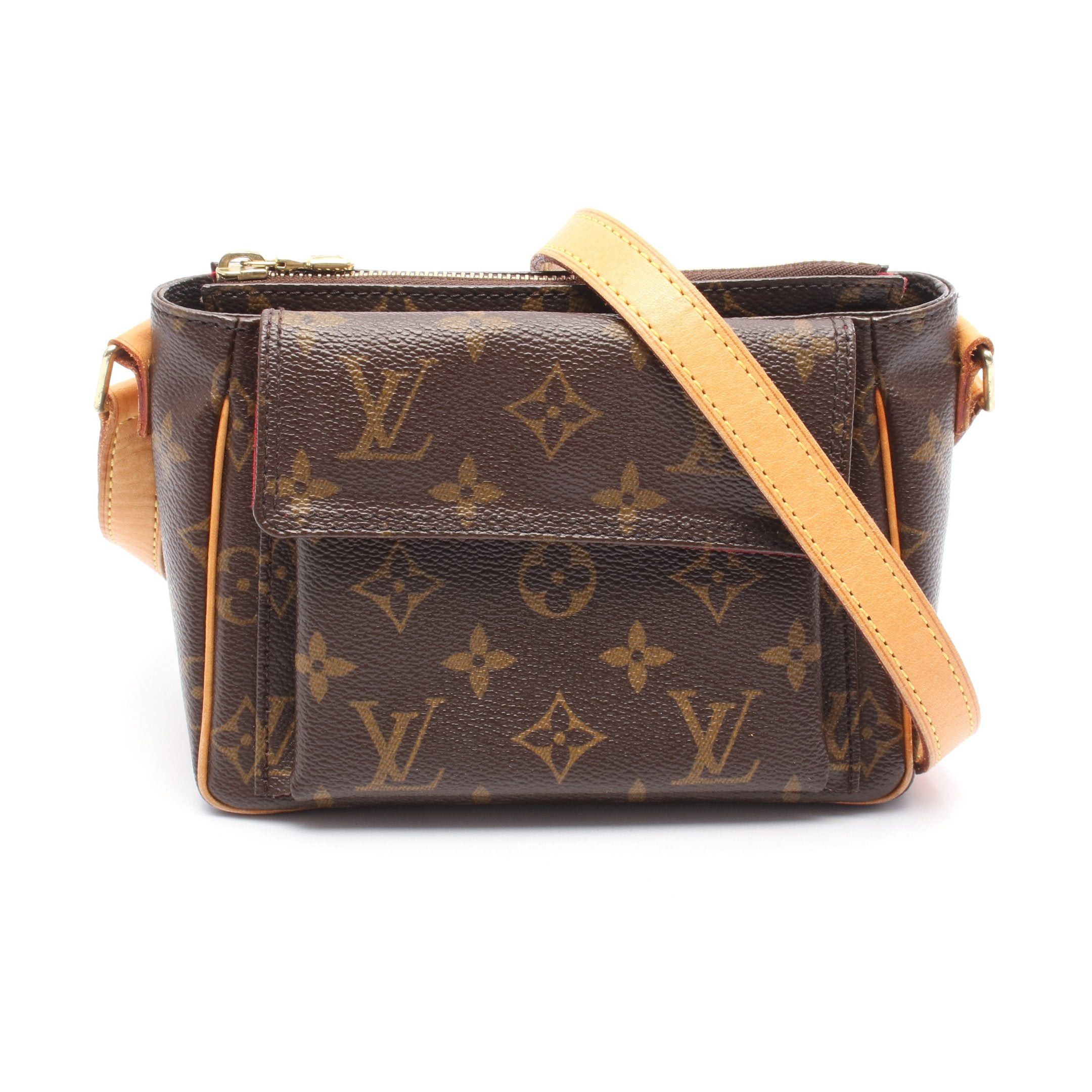 Louis Vuitton Louis Vuitton Viva Cite Pm Monogram Shoulder Bag Leather Brown Size ONE SIZE - 1 Thumbnail