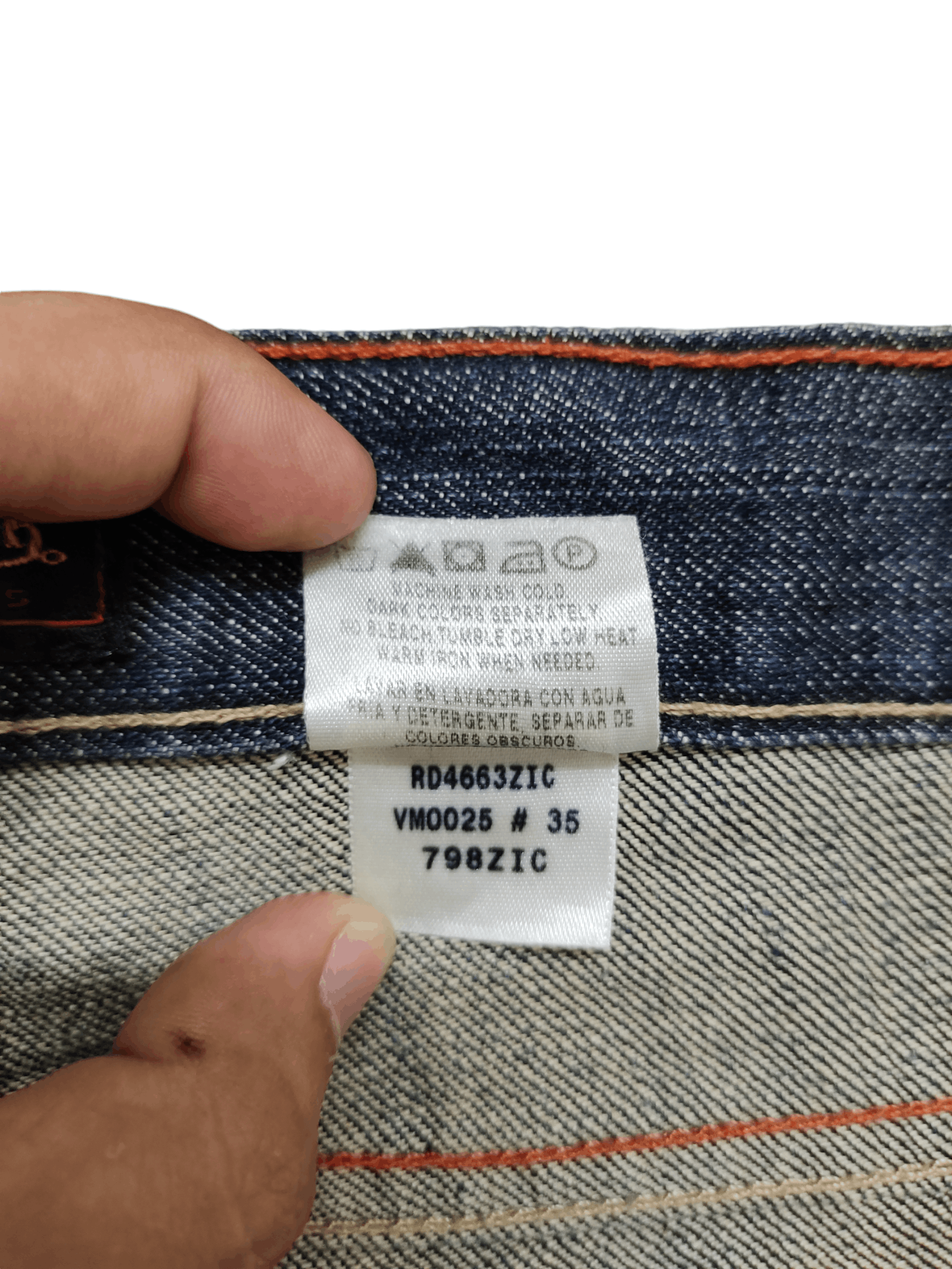 Von Dutch Vintage Y2k Von Dutch Distress Denim Jeans Size US 34 / EU 50 - 21 Thumbnail
