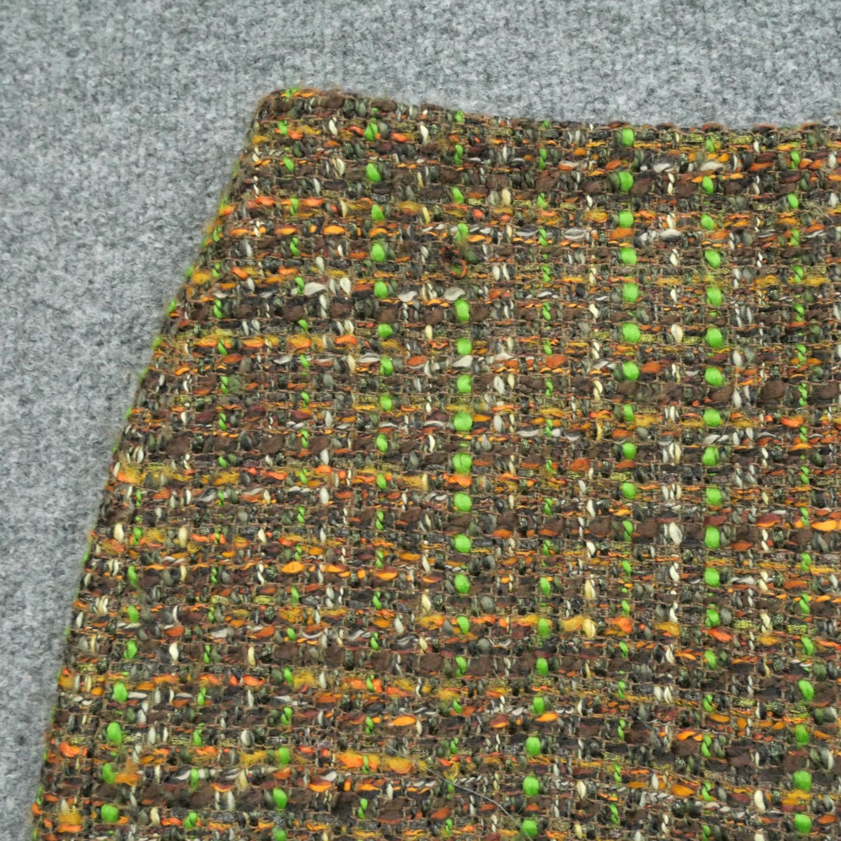 Talbots Talbots Skirt Womens 6 Brown Green Orange Tweed Straight Business Size 28" / US 6 / IT 42 - 2 Thumbnail