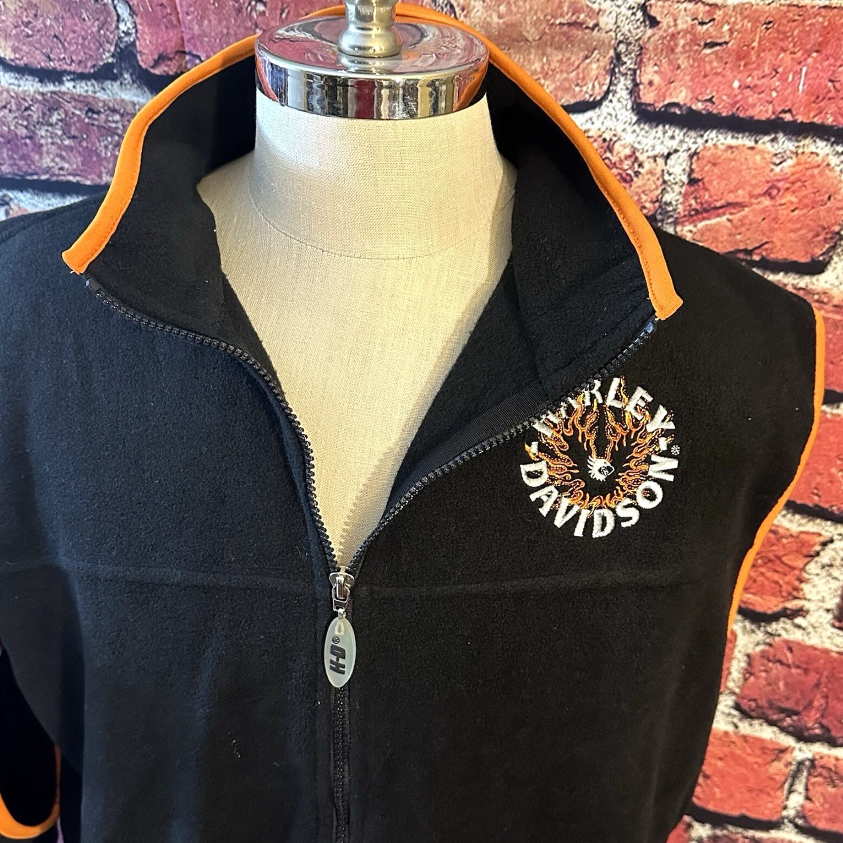 Harley Davidson Harley-Davidson Motorcycle Vest Unisex Adults XL His Hers Matching M Size US XL / EU 56 / 4 - 6 Thumbnail