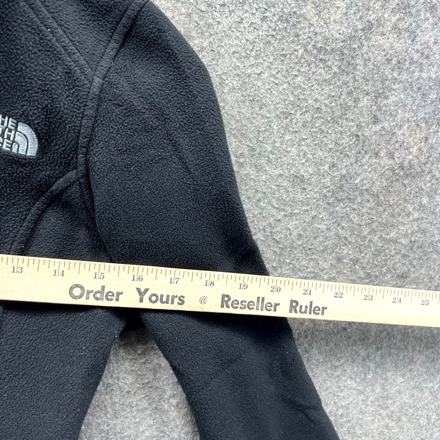 The North Face The North Face Womens Black Quarter Zip Fleece Glacier Polartec Denali - Extra Small Jacket Size XS / US 0-2 / IT 36-38 - 7 Thumbnail