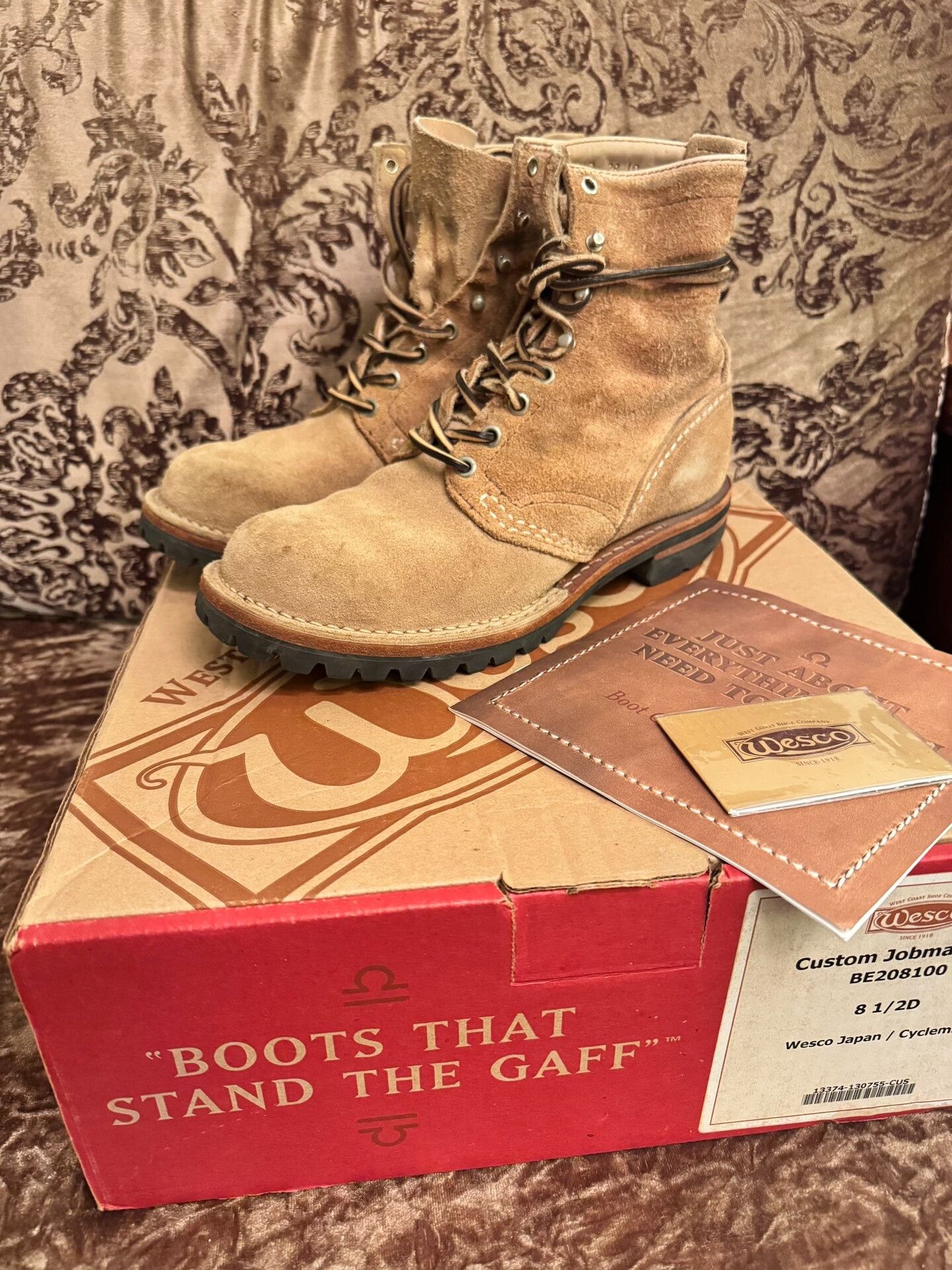 WESCO Wesco Job Master Long Face Boots Size US 8.5 / EU 41-42 - 1 Thumbnail