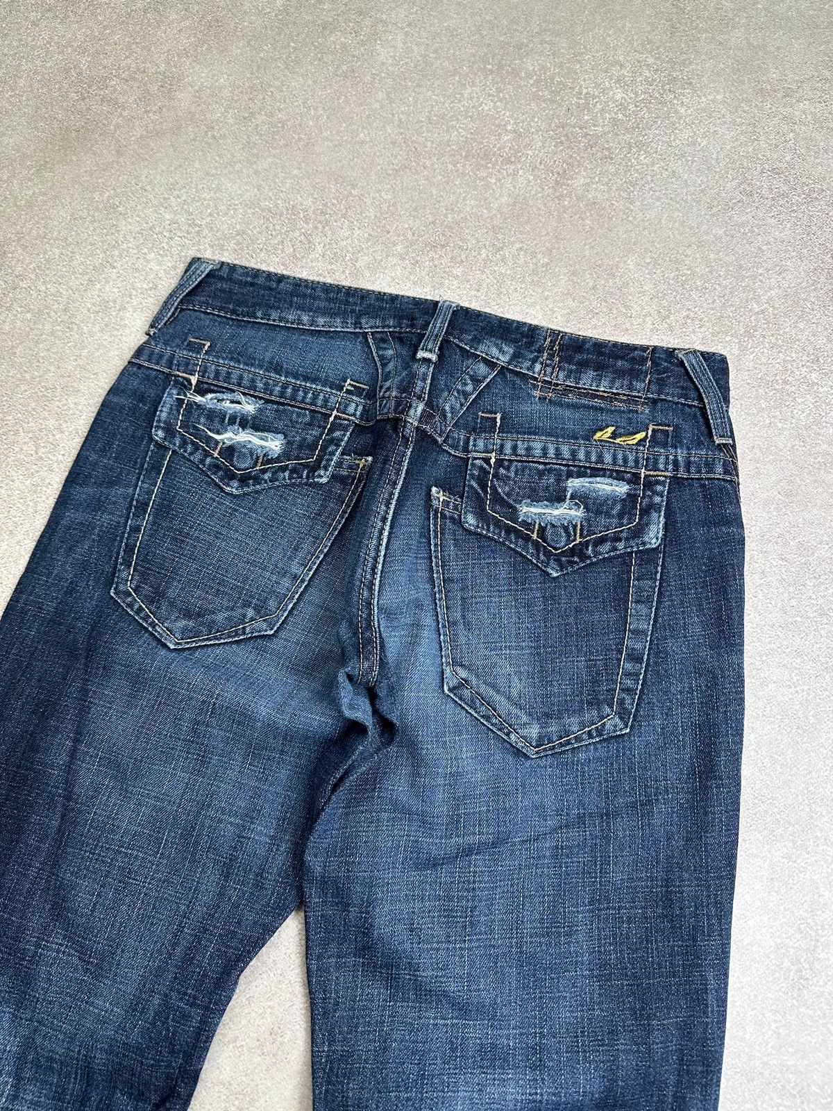 Marithe + Francois Girbaud Vintage MFG Marithe Francois Girbraud Womans Flared Jeans 29 Size 29" - 2 Thumbnail
