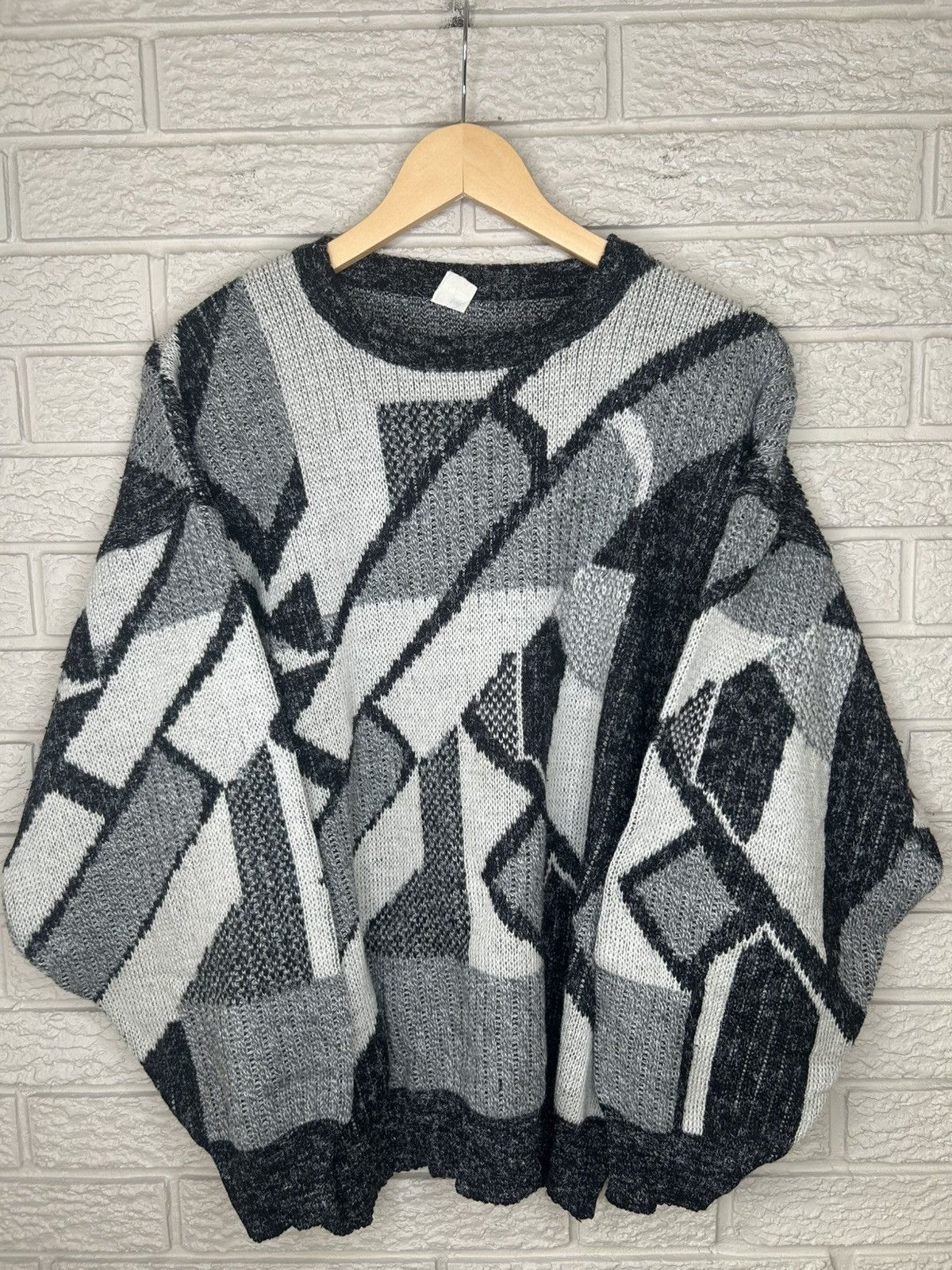 Vintage Vintage 90s Italian Wool Knit Size US M / EU 48-50 / 2 - 1 Thumbnail