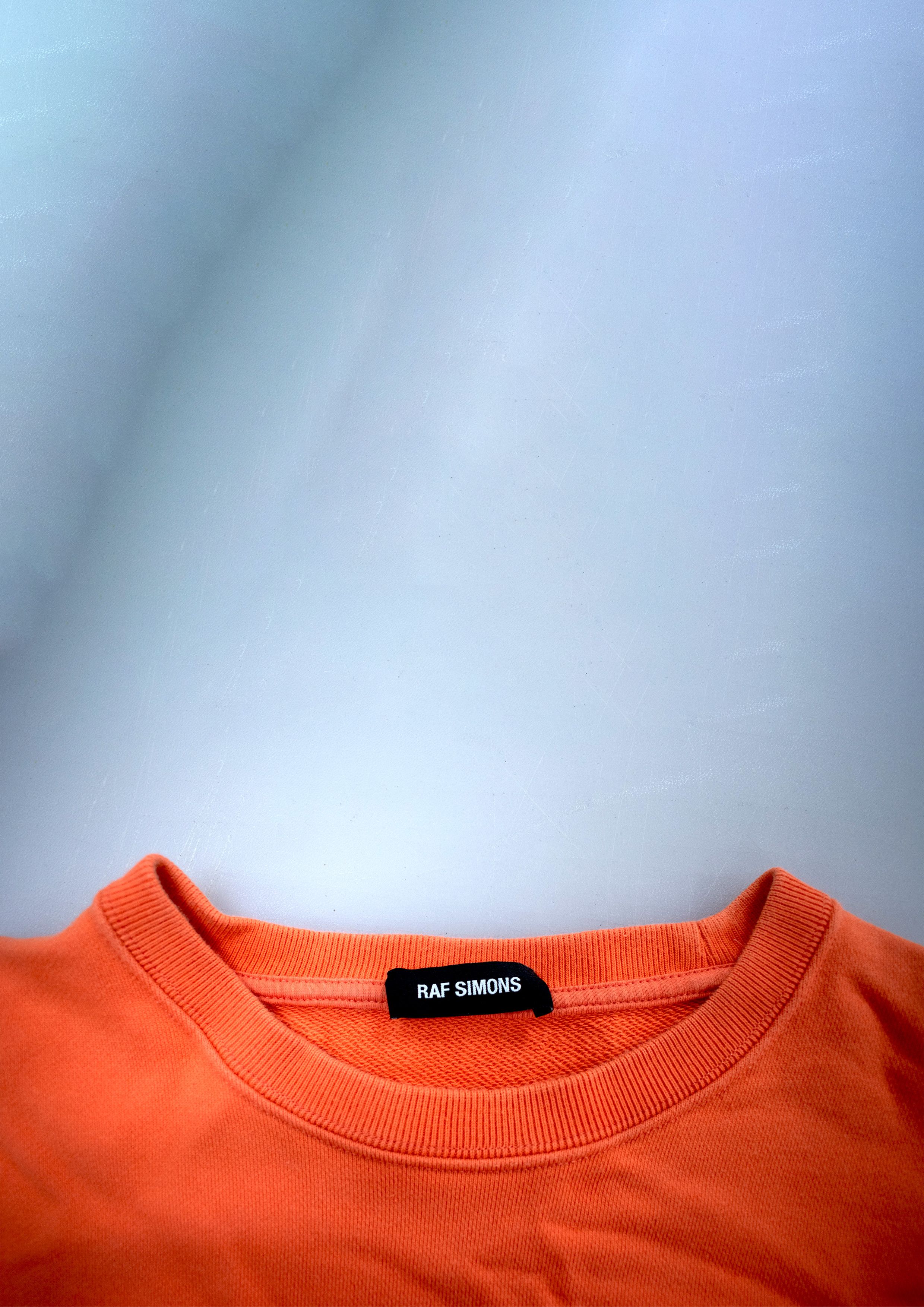 Raf Simons Raf Simons Orange Drugs Regular Fit Sweatshirt Size US XL / EU 56 / 4 - 10 Thumbnail