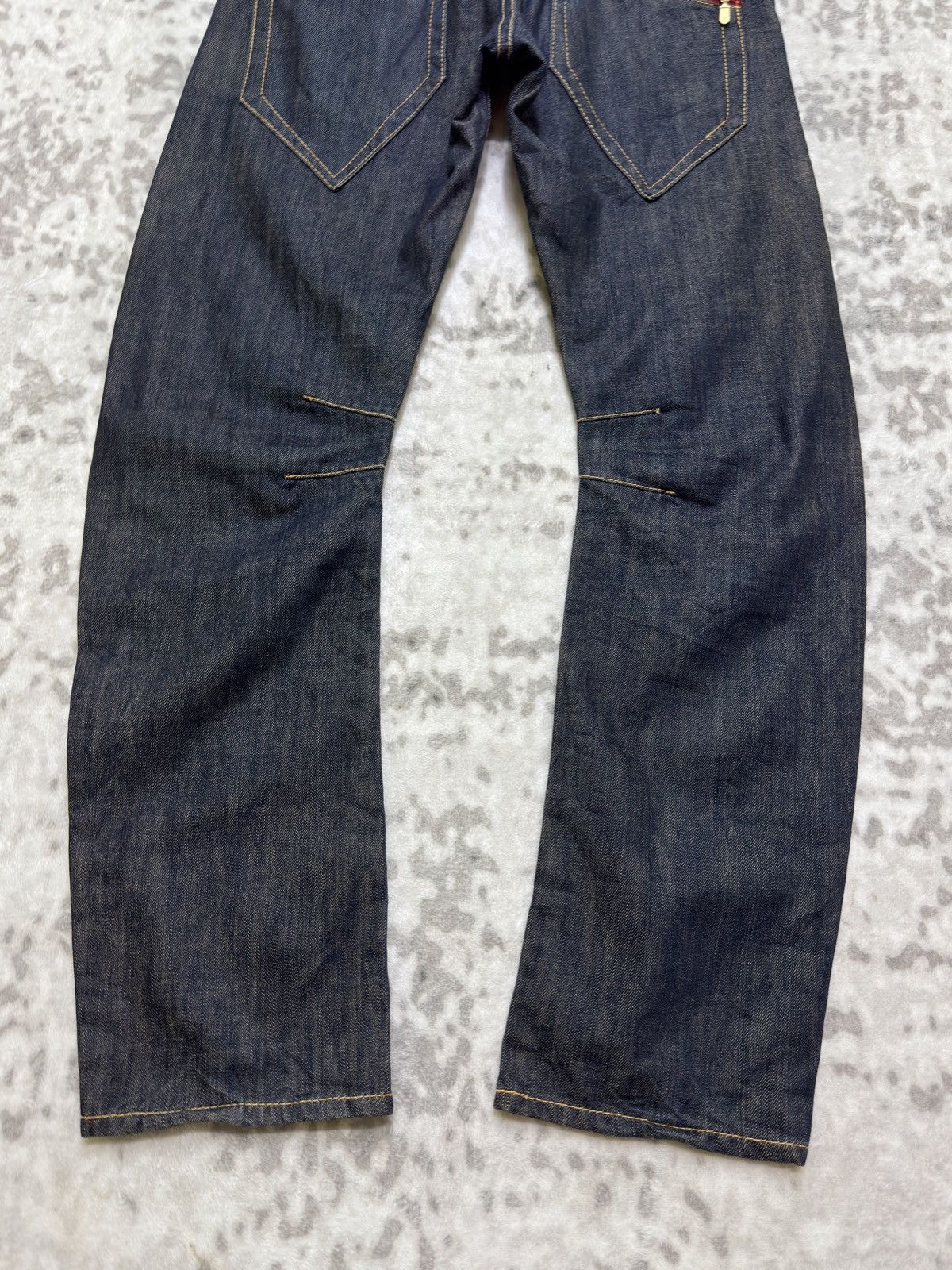 PPFM Vintage PPFM Curved Leg Banana Cut Zipper Punk Jeans Size US 30 / EU 46 - 12 Thumbnail
