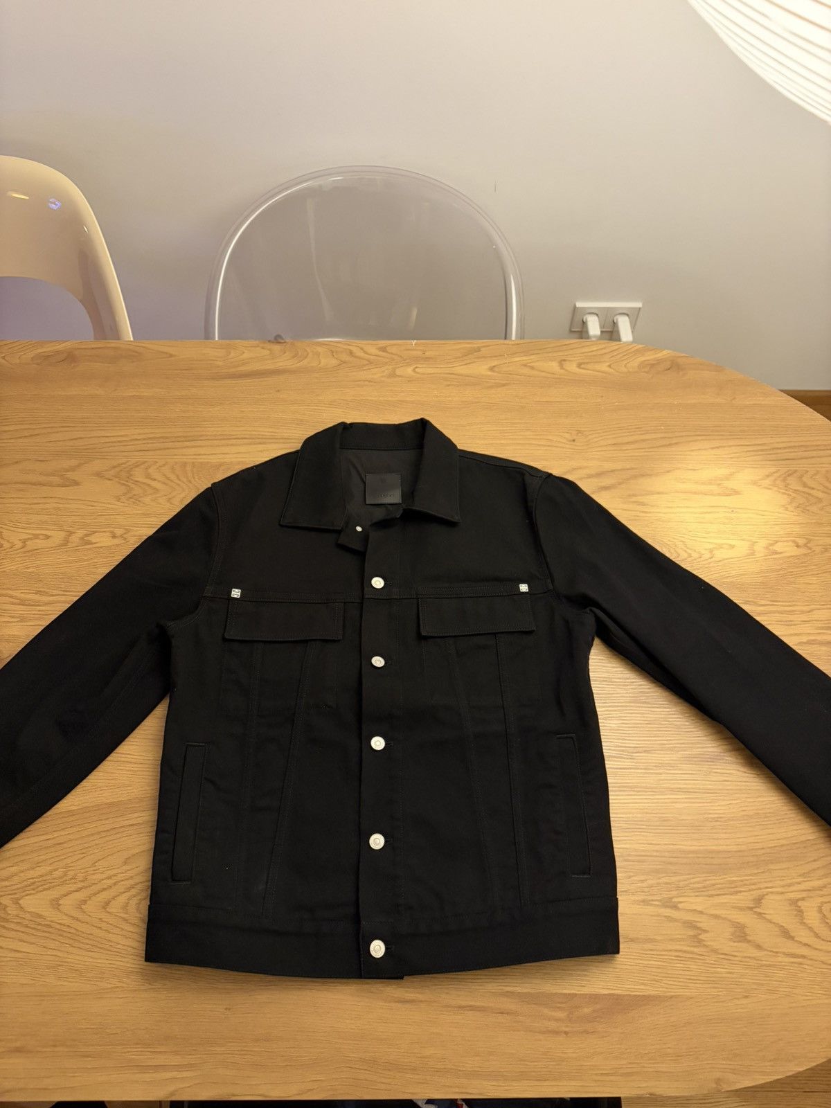 Givenchy GIVENCHY Denim Jacket Black Size US L / EU 52-54 / 3 - 1 Thumbnail