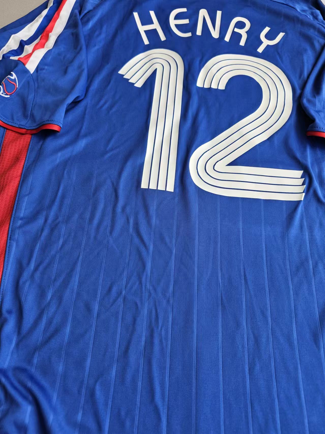 Other 2006 Worlf Cup France 12 Thierry Henry Jersey Size US XXL / EU 58 / 5 - 4 Thumbnail