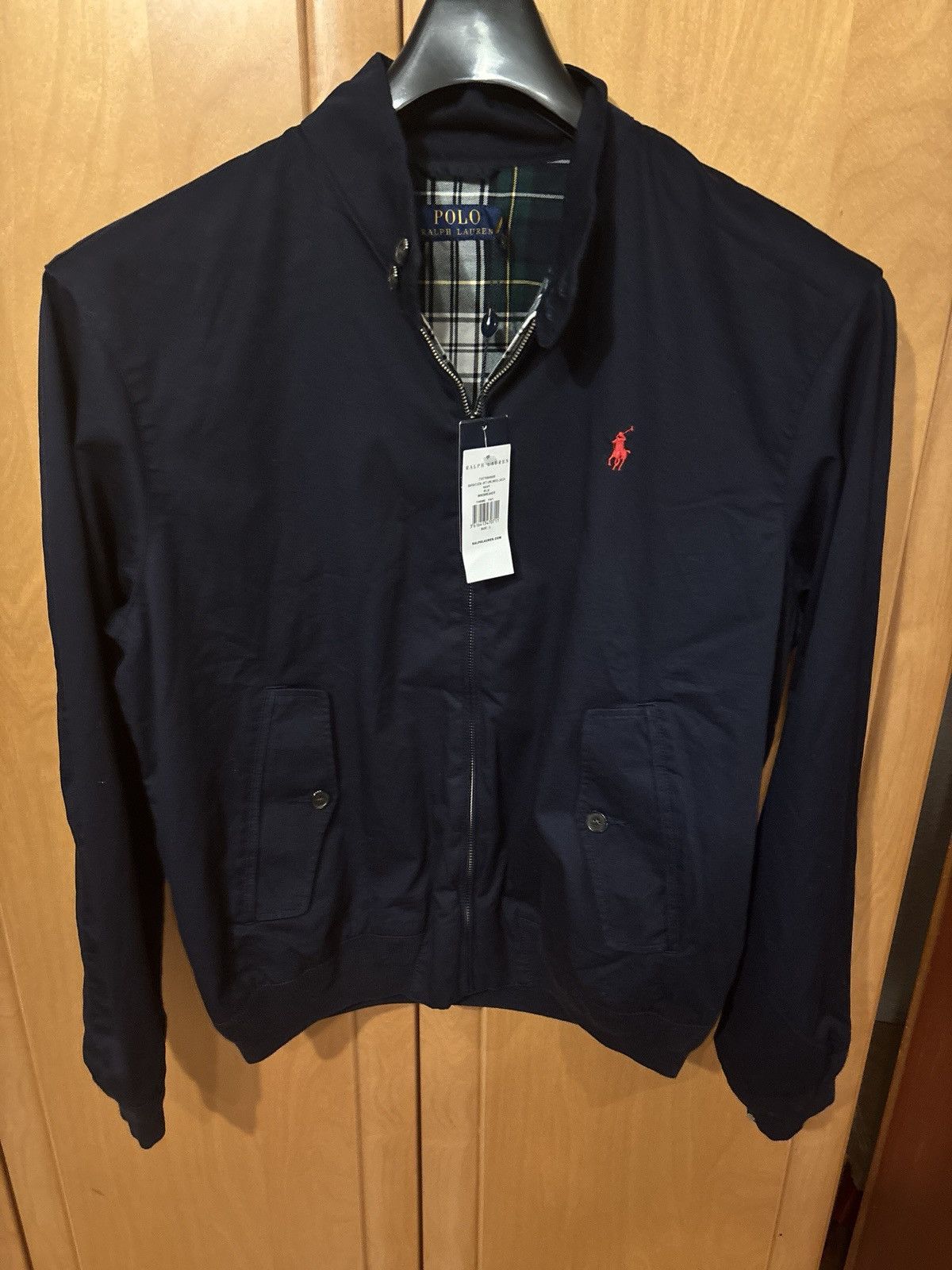 Polo Ralph Lauren Baumwolle Bomber Polo RL - L Size US L / EU 52-54 / 3 - 2 Thumbnail