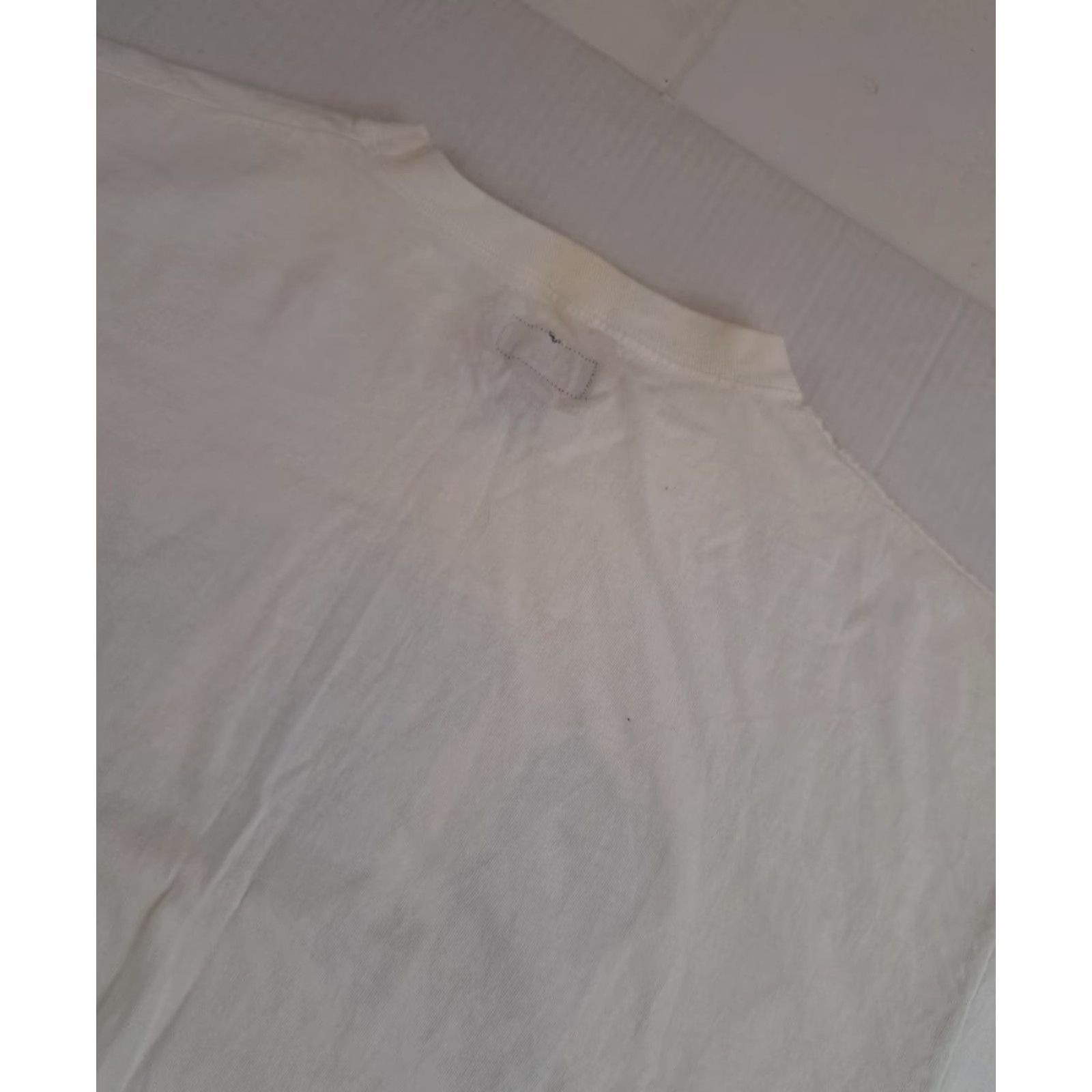 Vintage VINTAGE B.U.M. Equipment Embroidered T-Shirt 2XL White Cotton Canvas Short Sleeve Crew Neck Unisex Adults 90s USA Made Size US XXL / EU 58 / 5 - 8 Thumbnail