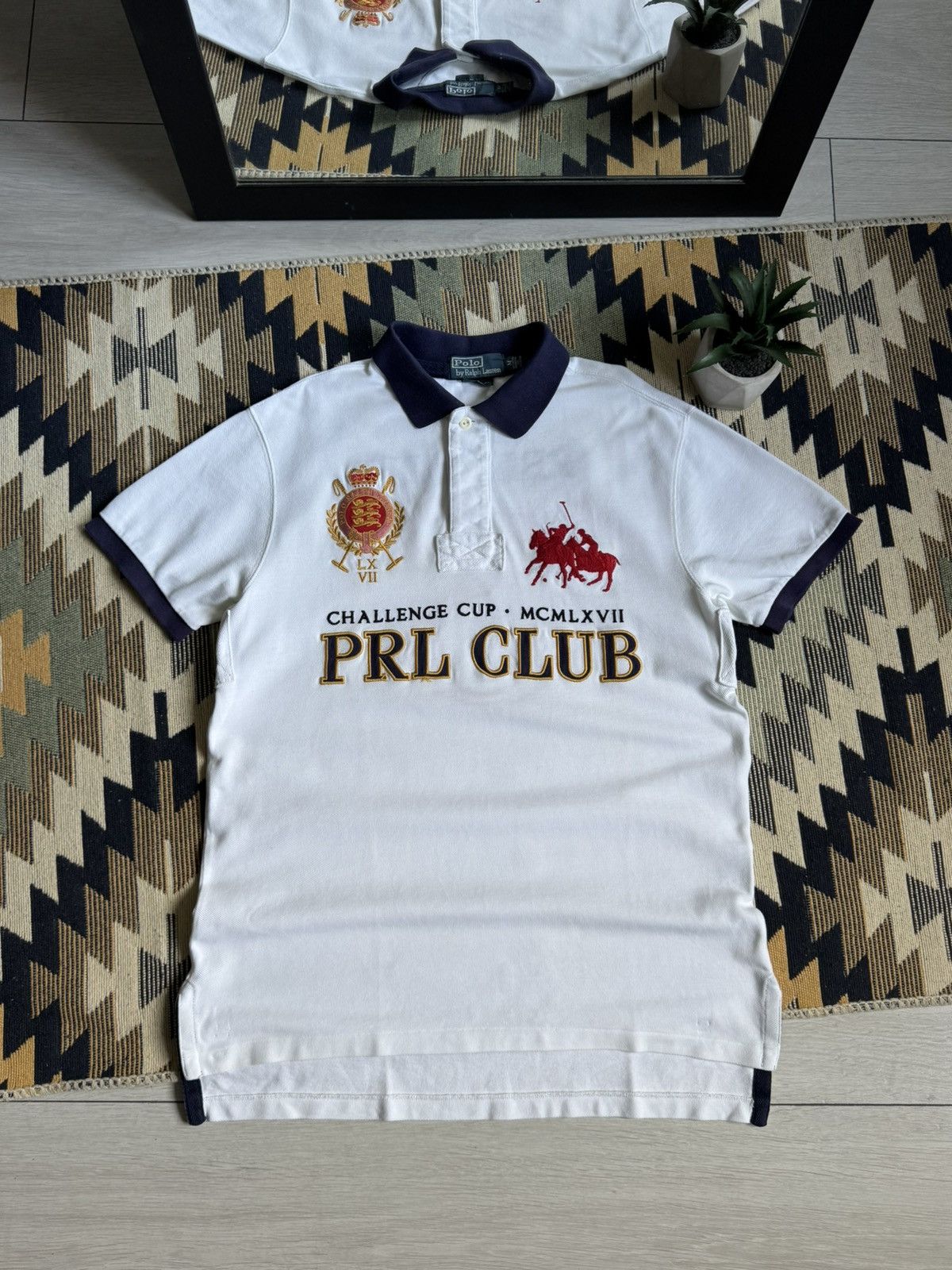 Polo Ralph Lauren Vintage Polo Ralph Lauren Chief Kief PRL CLUB T-shirt Size US M / EU 48-50 / 2 - 1 Thumbnail