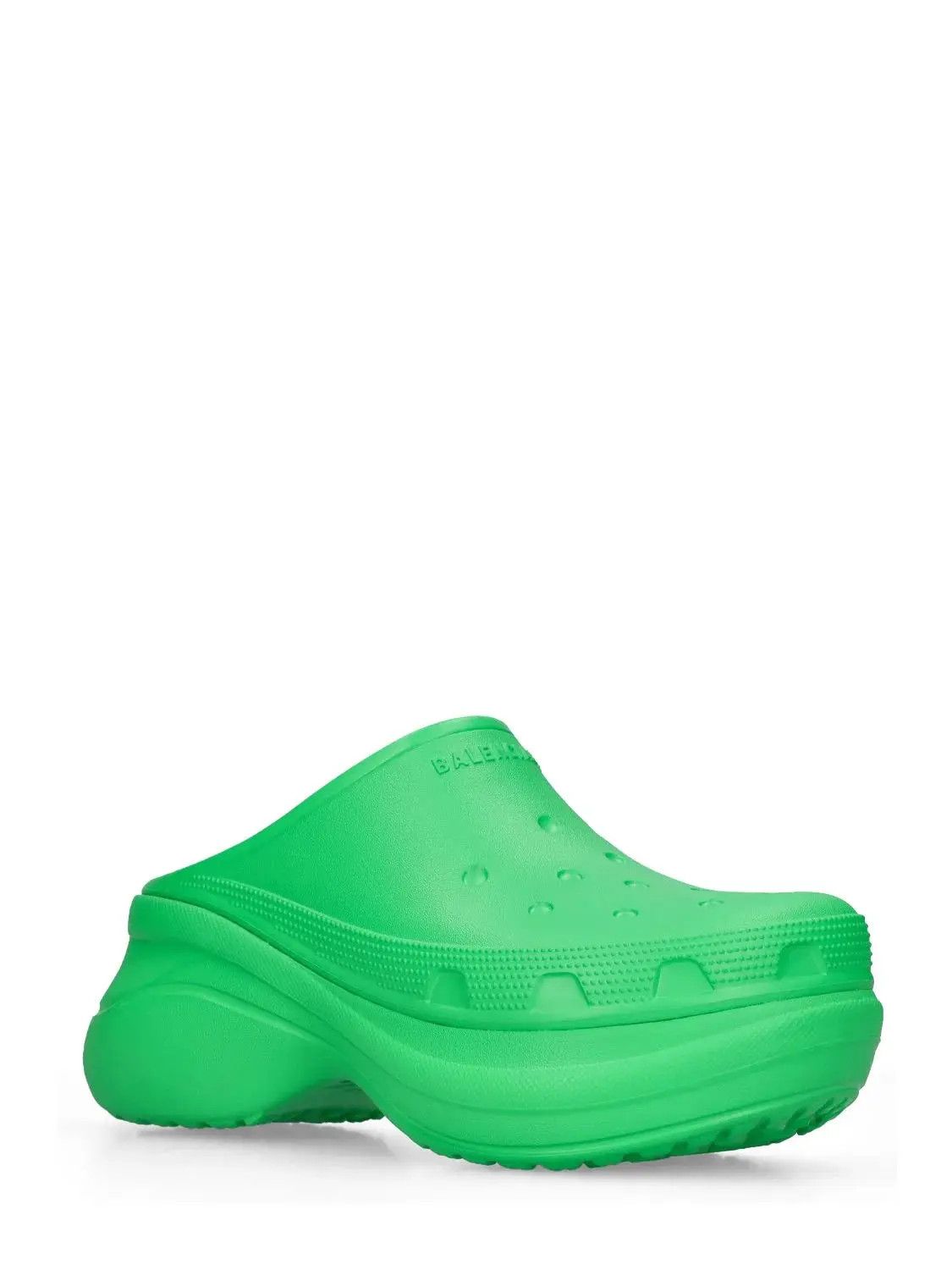 Balenciaga × Crocs o1bcso1str0325 Crocs™ Mules in Green Size US 8 / IT 38 - 3 Thumbnail